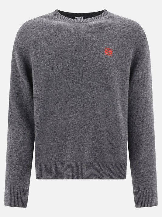 Maglioni girocollo 100% wool  Grigio - Loewe Uomo | PLP | VIETTI Online Store 
