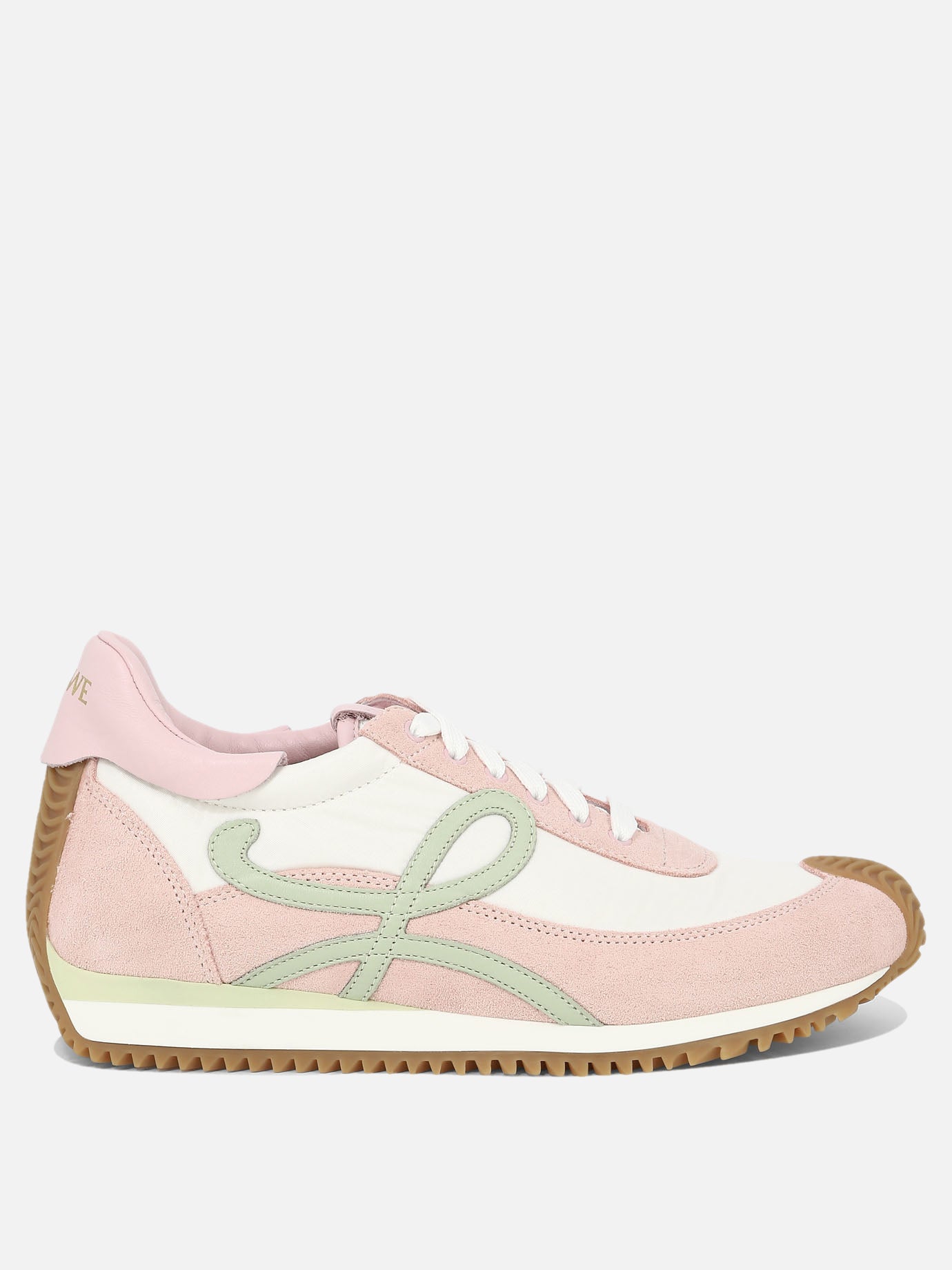 Low top sneakers 50% polyamide 50% leather - 100% rubber  Pink - Loewe Women | PDP | VIETTI Online Store | thumbnail