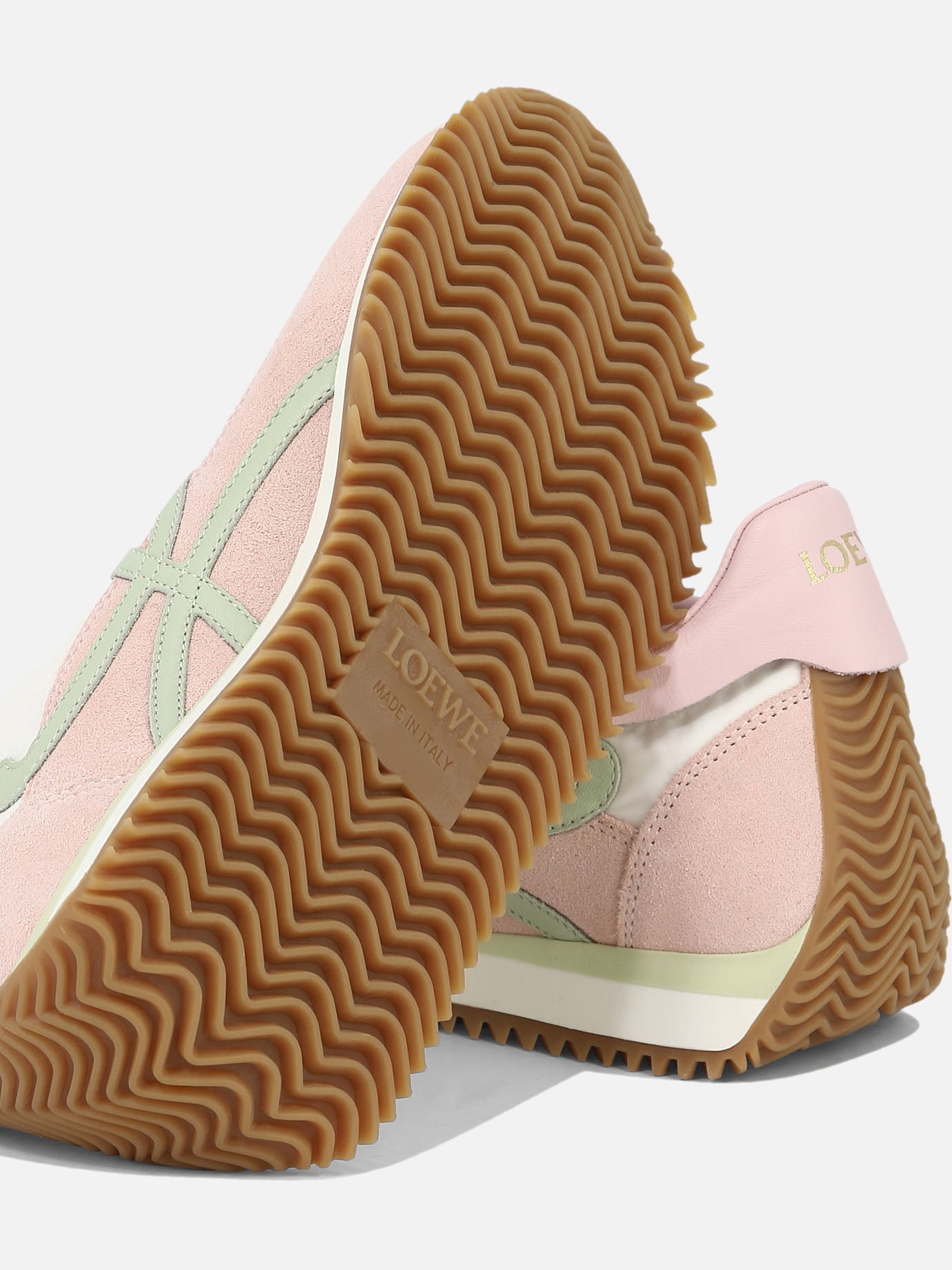 Low top sneakers 50% polyamide 50% leather - 100% rubber  Pink - Loewe Women | PDP | VIETTI Online Store | thumbnail_5