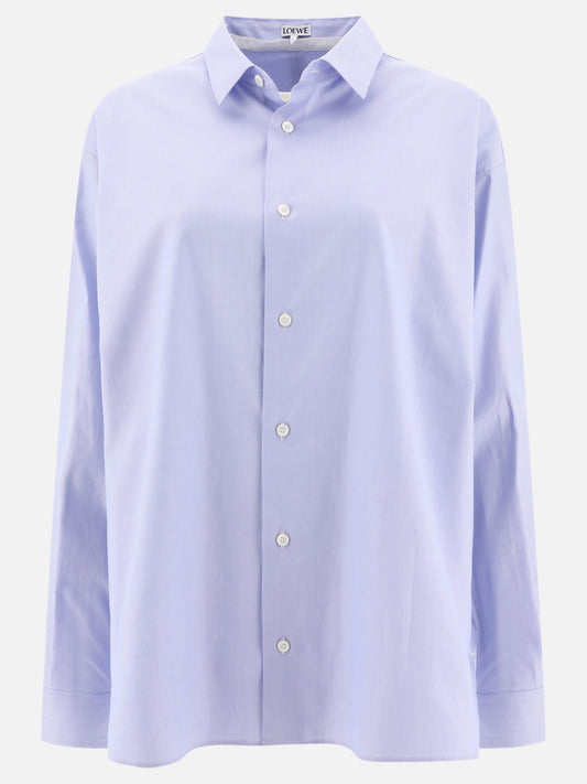 Camicie formali 83% cotton 17% silk  Azzurro - Loewe Donna | PLP | VIETTI Online Store 
