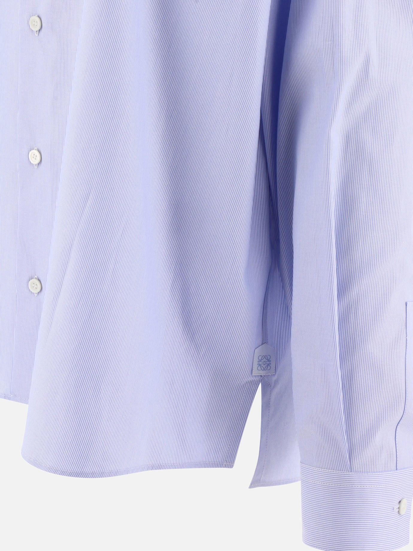 Camicie formali 83% cotton 17% silk  Azzurro - Loewe Donna | PDP | VIETTI Online Store | thumbnail_4
