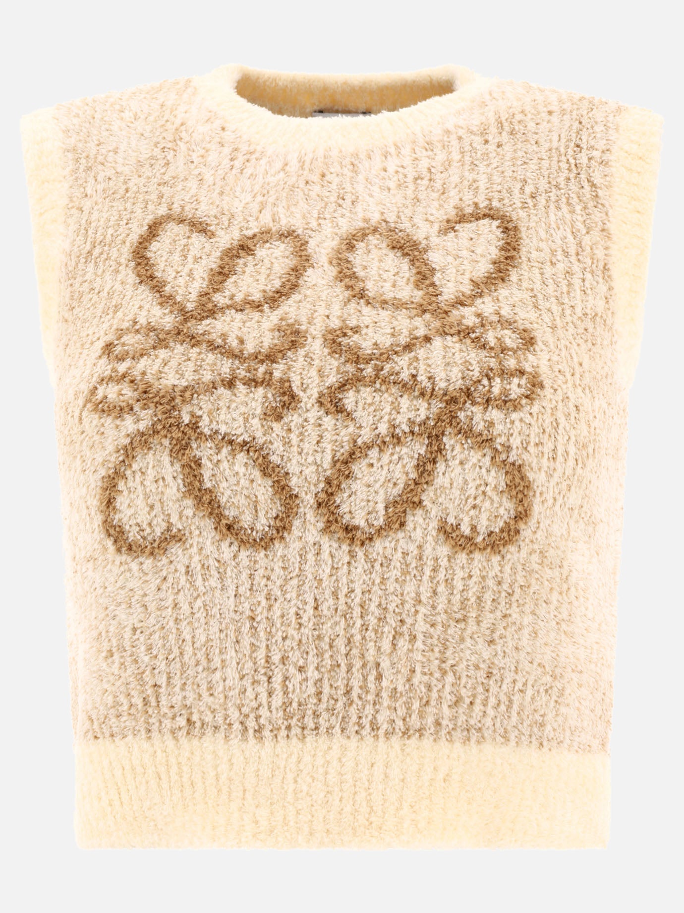 Maglioni girocollo 70% cotton 30% polyamide  Beige - Loewe Donna | PDP | VIETTI Online Store | Zoom-Modal
