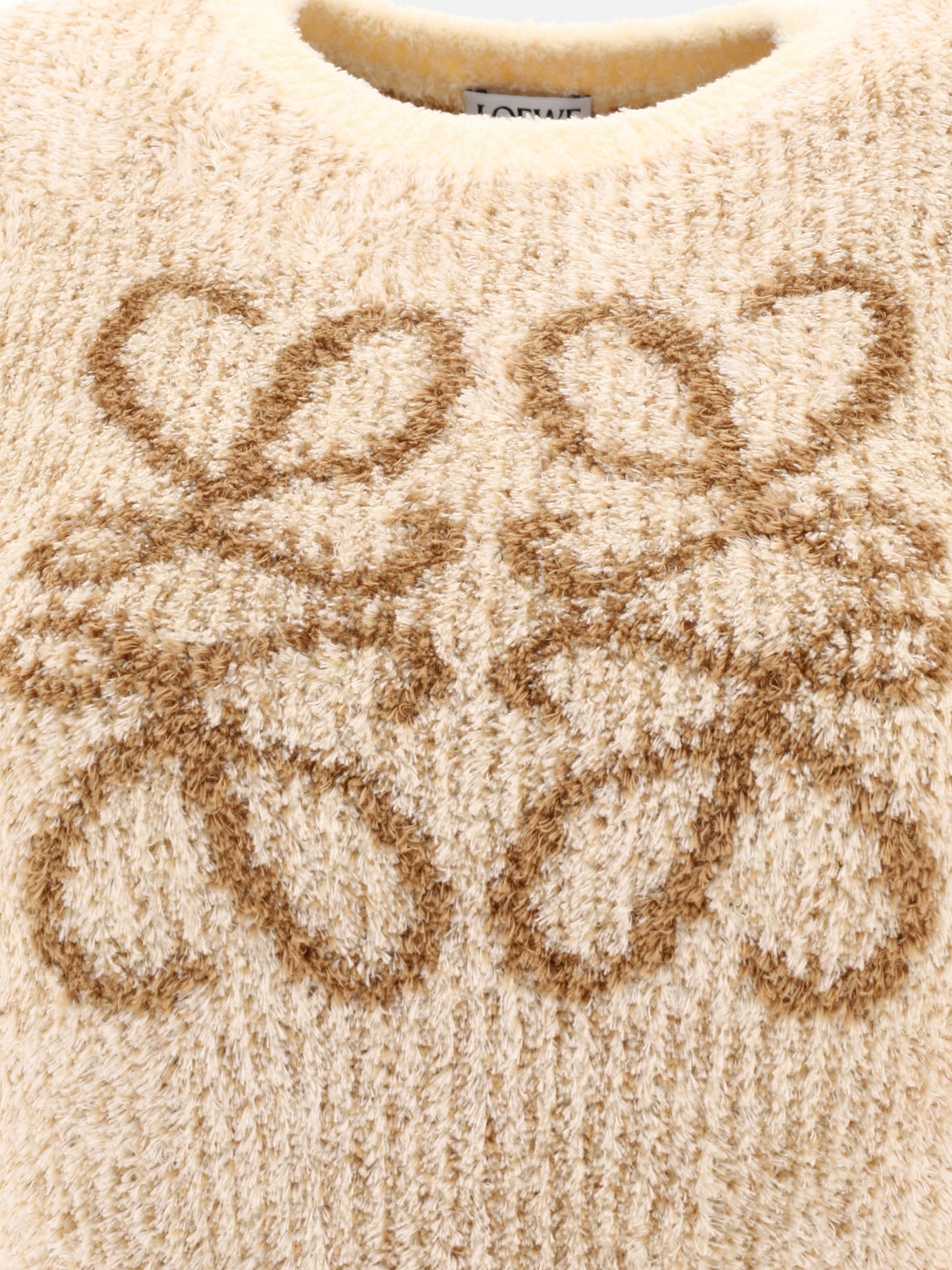 Maglioni girocollo 70% cotton 30% polyamide  Beige - Loewe Donna | PDP | VIETTI Online Store | Zoom-Modal_3
