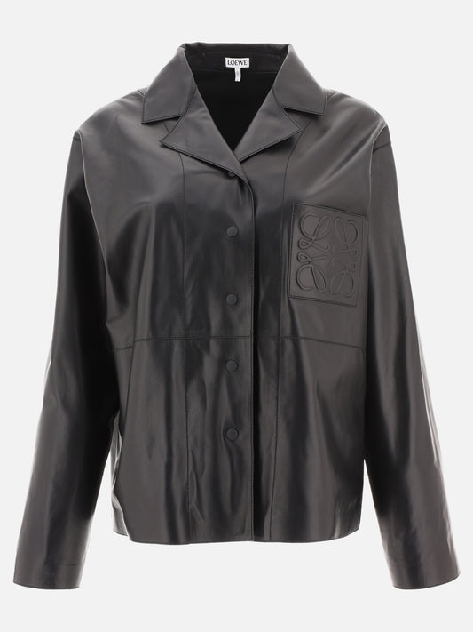 Camicie casual 100% leather  Nero - Loewe Donna | PLP | VIETTI Online Store 
