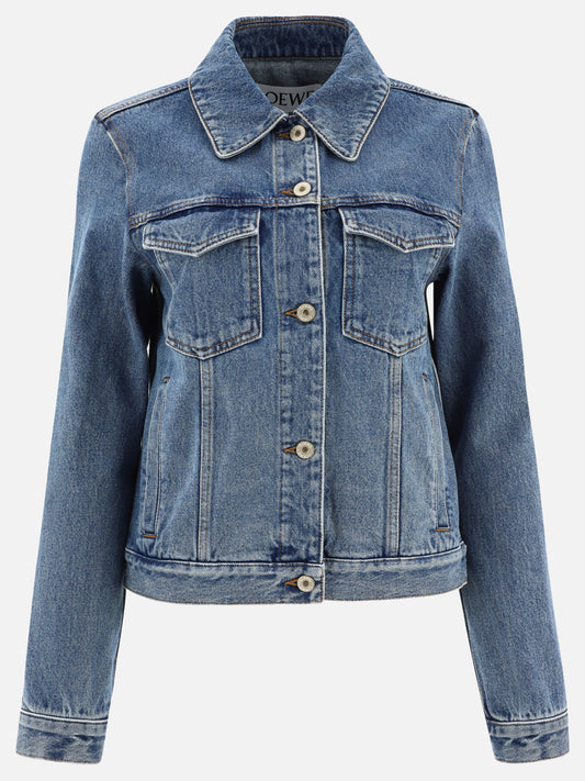 Giacche in denim 100% cotton  Blu - Loewe Donna | PLP | VIETTI Online Store 
