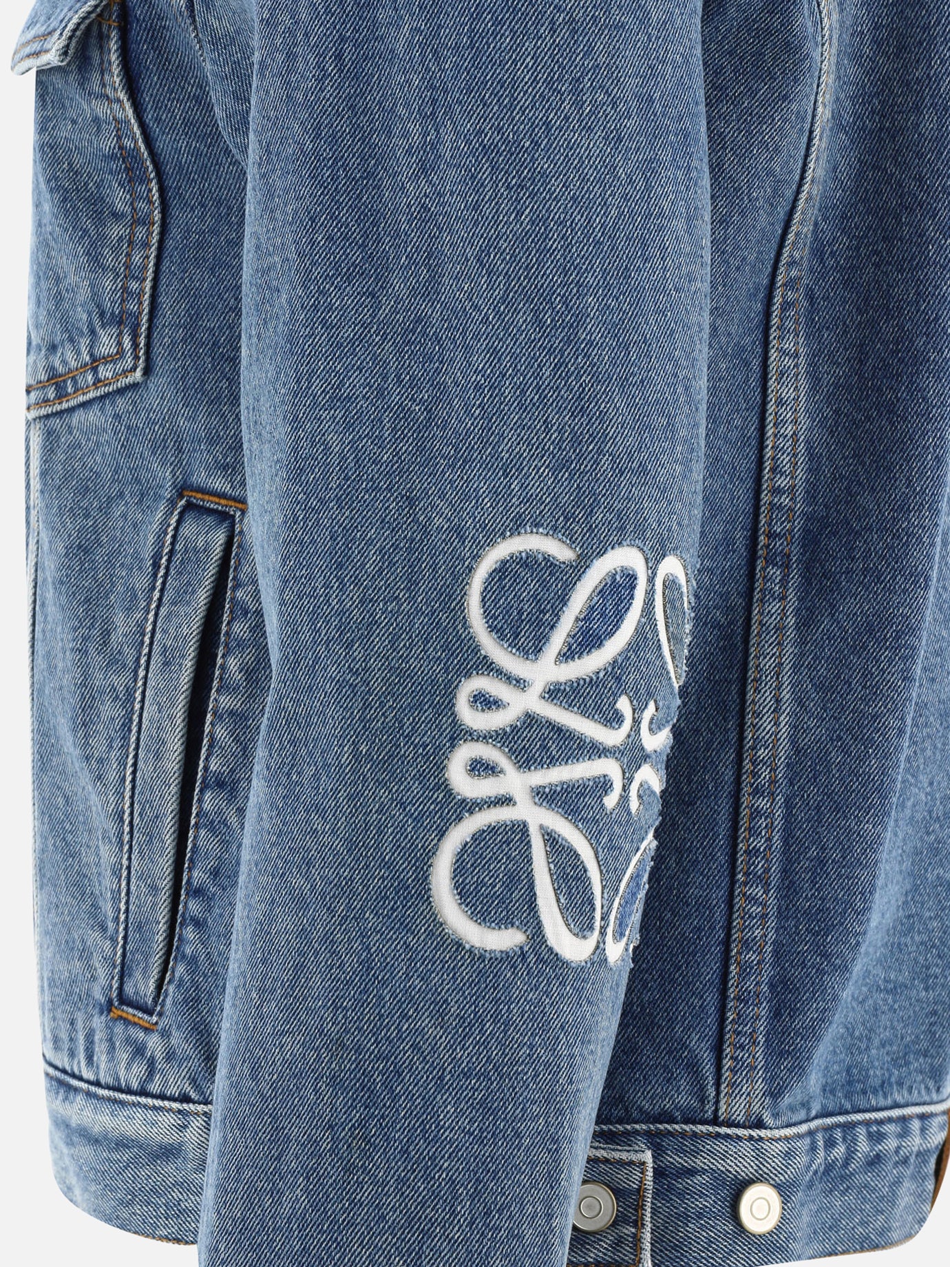 Giacche in denim 100% cotton  Blu - Loewe Donna | PDP | VIETTI Online Store | Zoom-Modal_3

