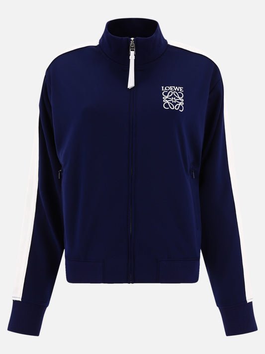 Giacche leggere & Trapuntate 73% polyester 15% polyamide 5% leather 1% elastan  Blu - Loewe Donna | PLP | VIETTI Online Store 
