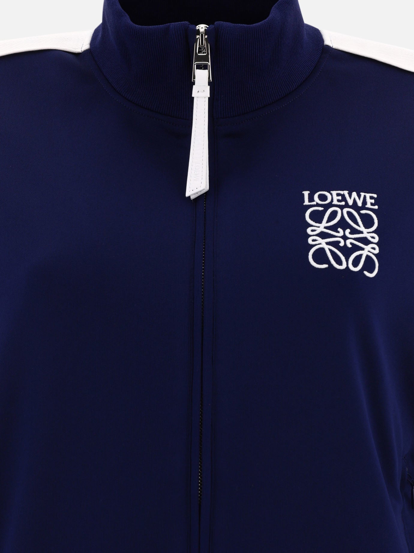 Giacche leggere & Trapuntate 73% polyester 15% polyamide 5% leather 1% elastan  Blu - Loewe Donna | PDP | VIETTI Online Store | thumbnail_3