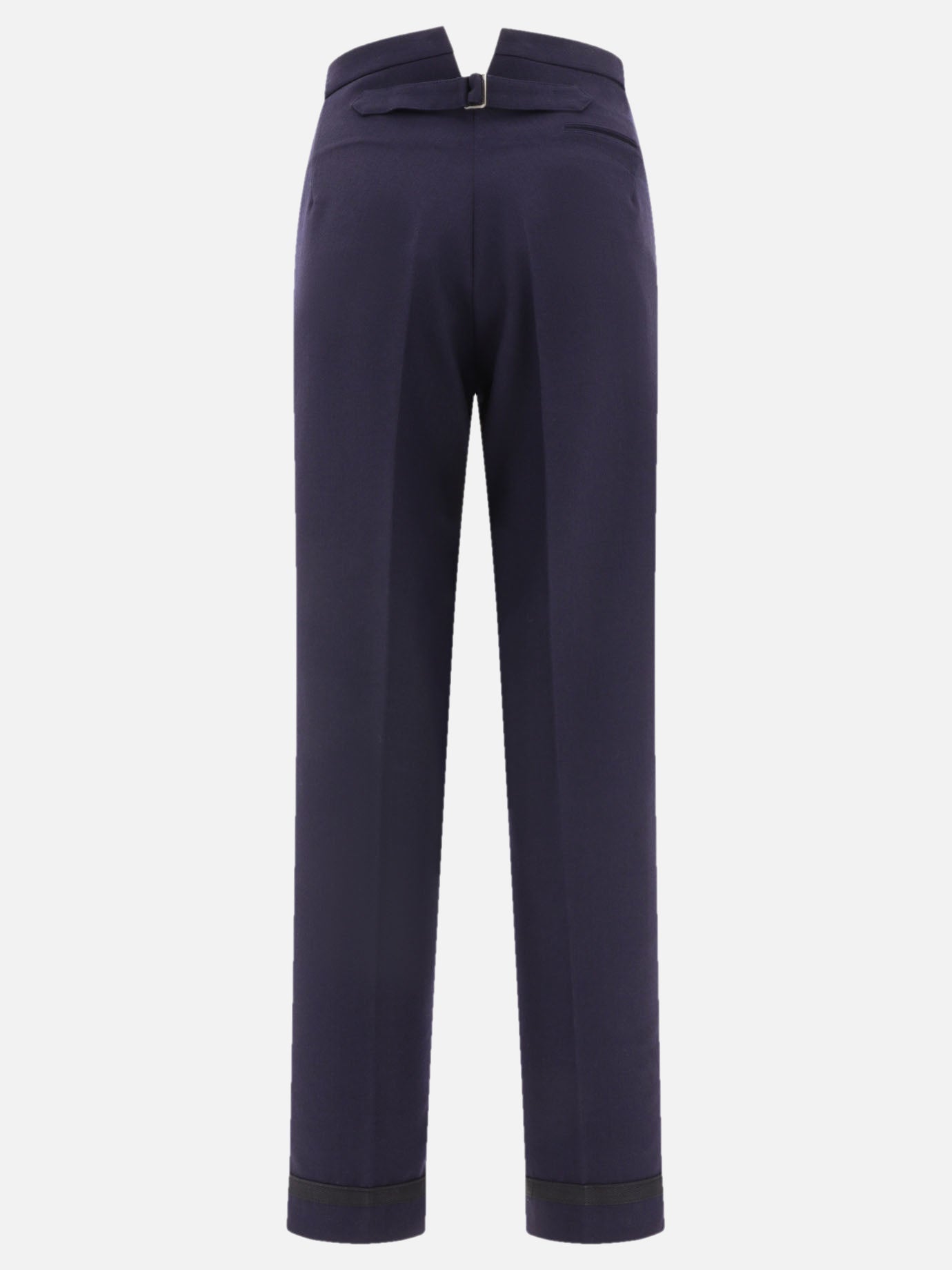 Pantaloni sartoriali 100% wool  Nero - Maison Margiela Donna | PDP | VIETTI Online Store | thumbnail_2