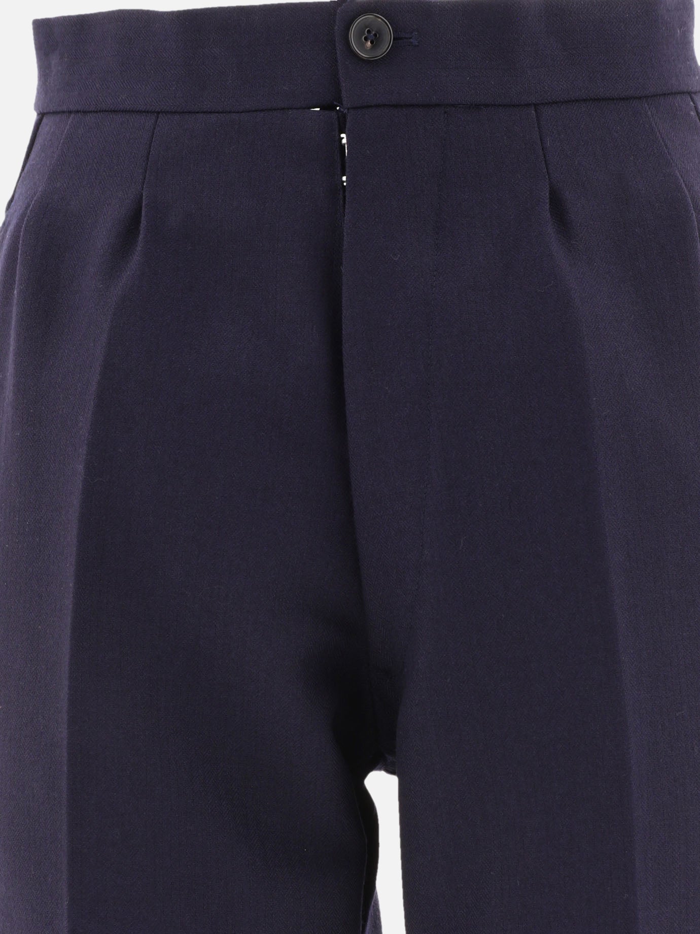 Pantaloni sartoriali 100% wool  Nero - Maison Margiela Donna | PDP | VIETTI Online Store | thumbnail_3