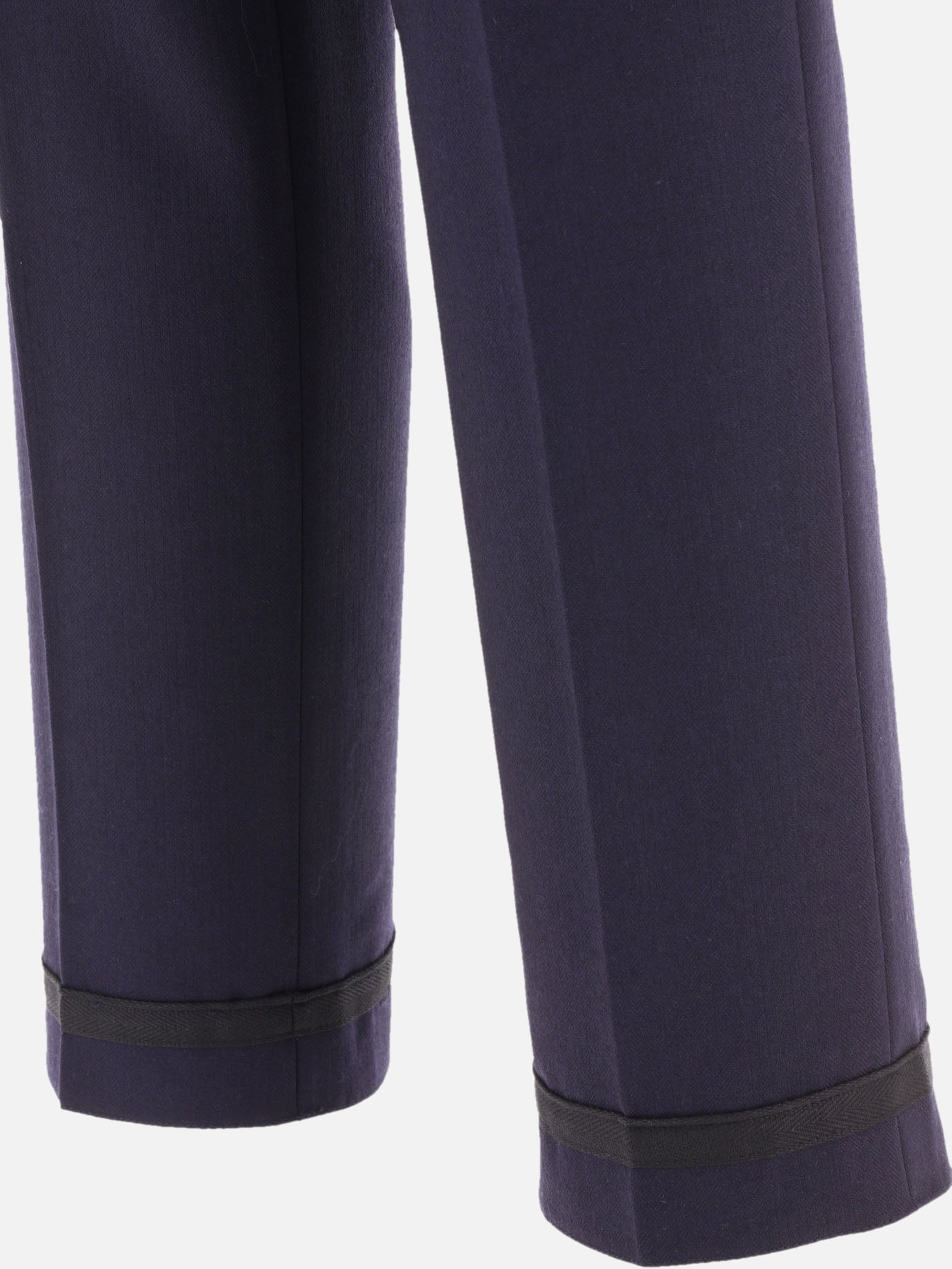 Pantaloni sartoriali 100% wool  Nero - Maison Margiela Donna | PDP | VIETTI Online Store | thumbnail_4
