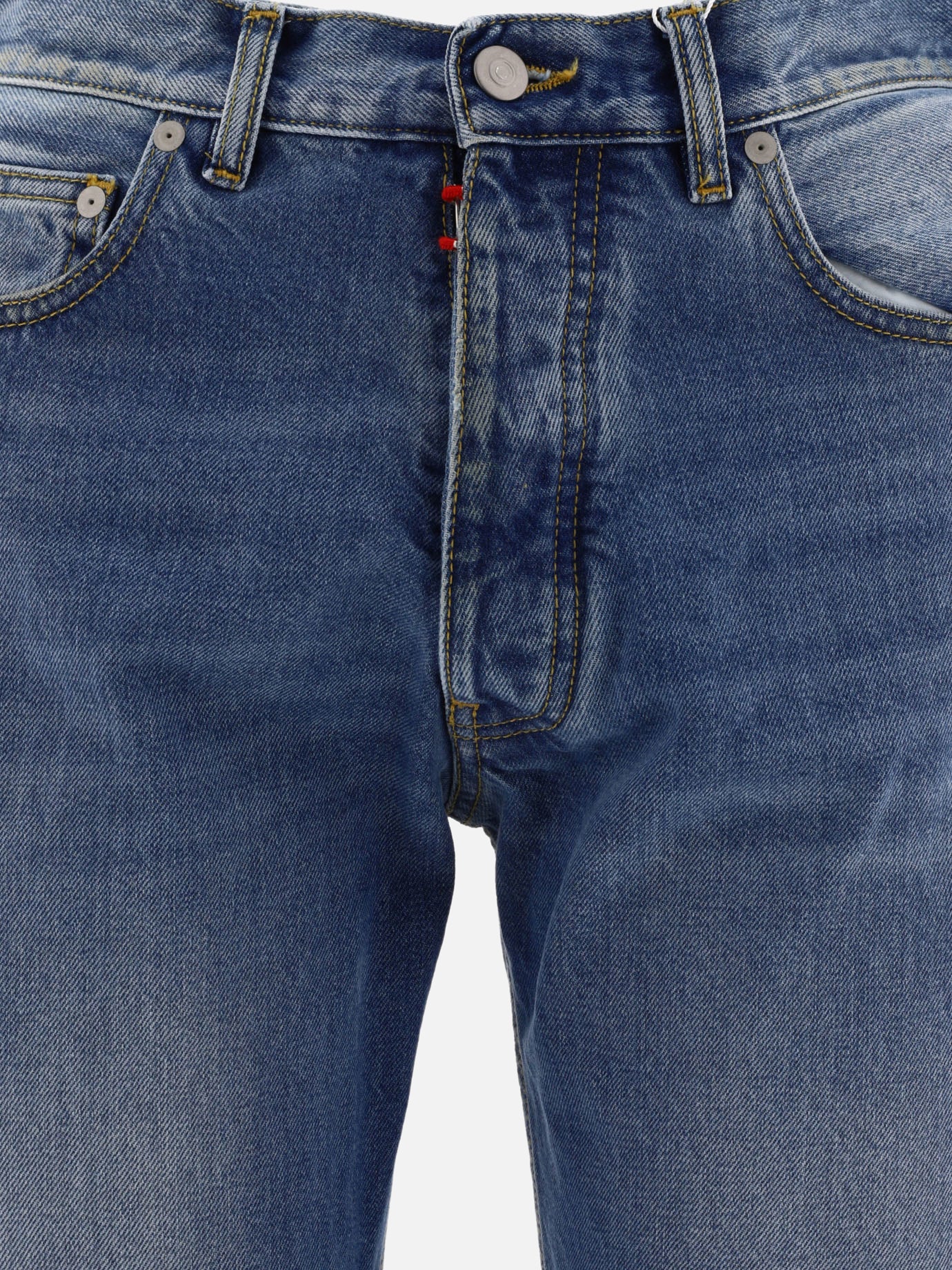 Jeans a gamba dritta 100% cotton  Azzurro - Maison Margiela Uomo | PDP | VIETTI Online Store | Zoom-Modal_3

