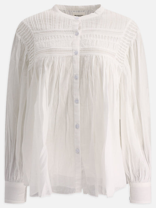 Blouses 100% cotton  White - Marant Étoile Women | PLP | VIETTI Online Store 
