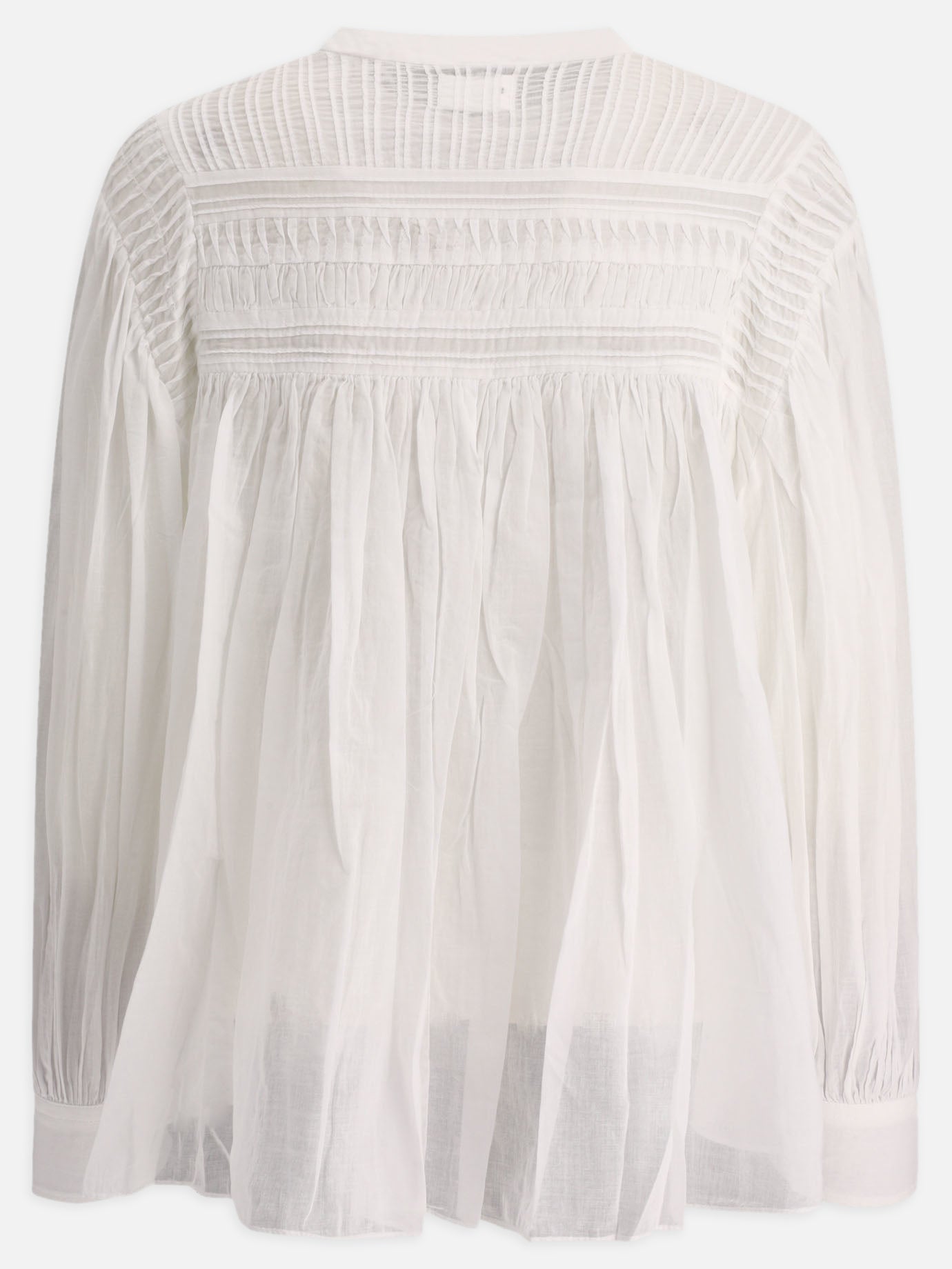 Blouses 100% cotton  White - Marant Étoile Women | PDP | VIETTI Online Store | thumbnail_2