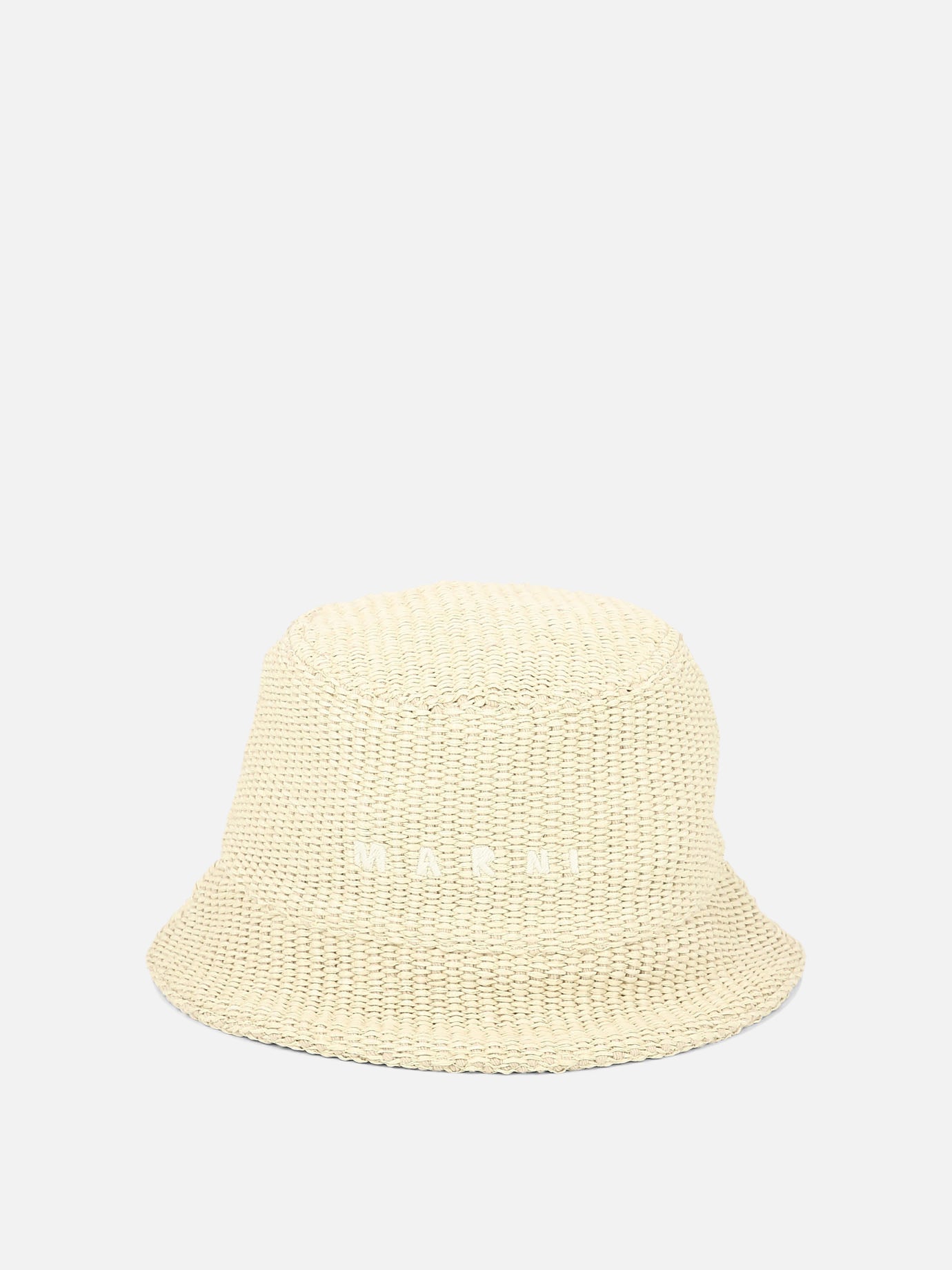 Bucket hats Logo  Beige - Marni Women | PDP | VIETTI Online Store | thumbnail