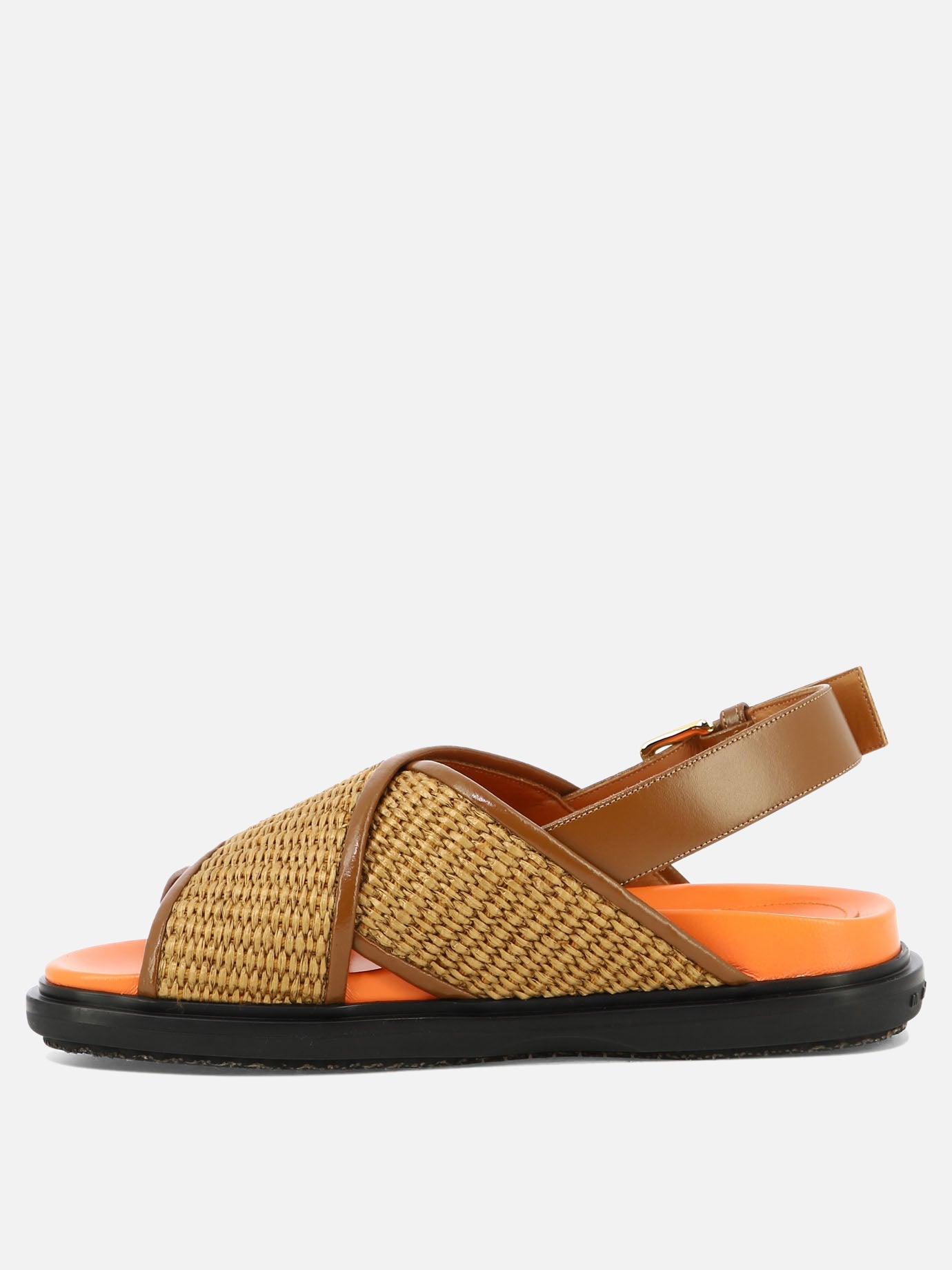 Sandali bassi 52% cotton 48% polyamide - 100% rubber  Marrone - Marni Donna | PDP | VIETTI Online Store | thumbnail_3