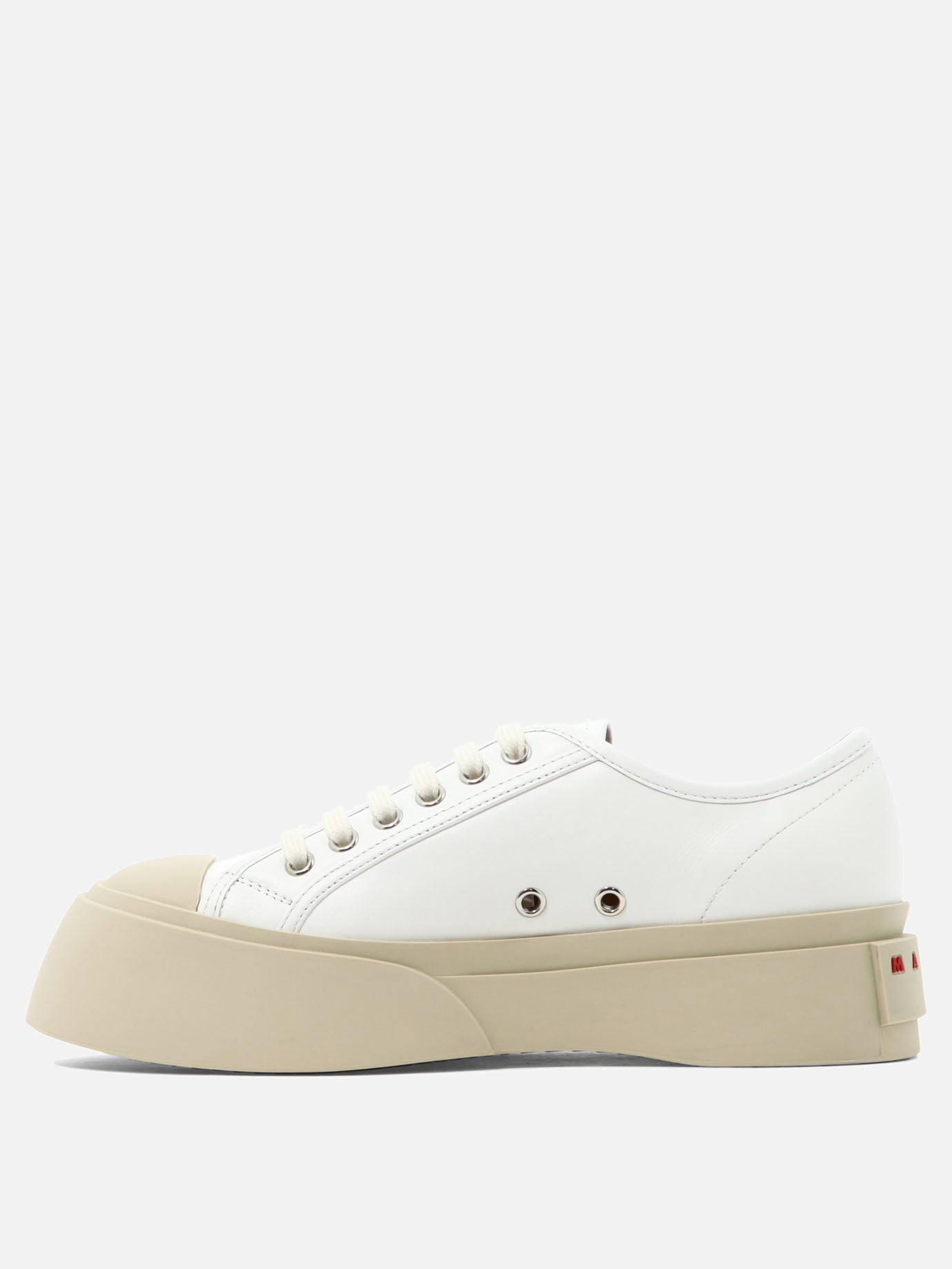 Low top sneakers 100% leather - 100% rubber  White - Marni Women | PDP | VIETTI Online Store | Zoom-Modal_2

