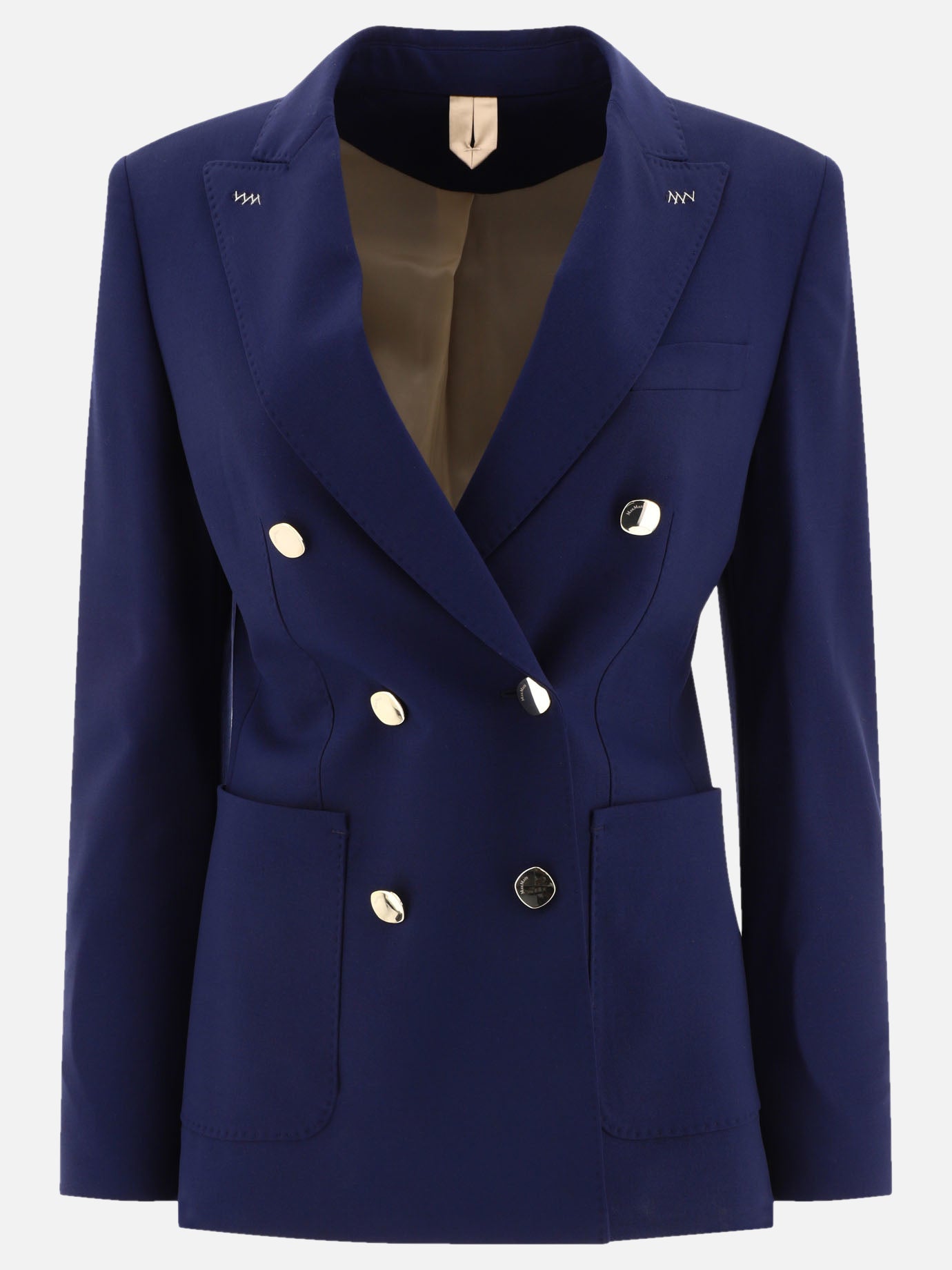 Vietti Max Mara Blazer doppiopetto in lana e mohair