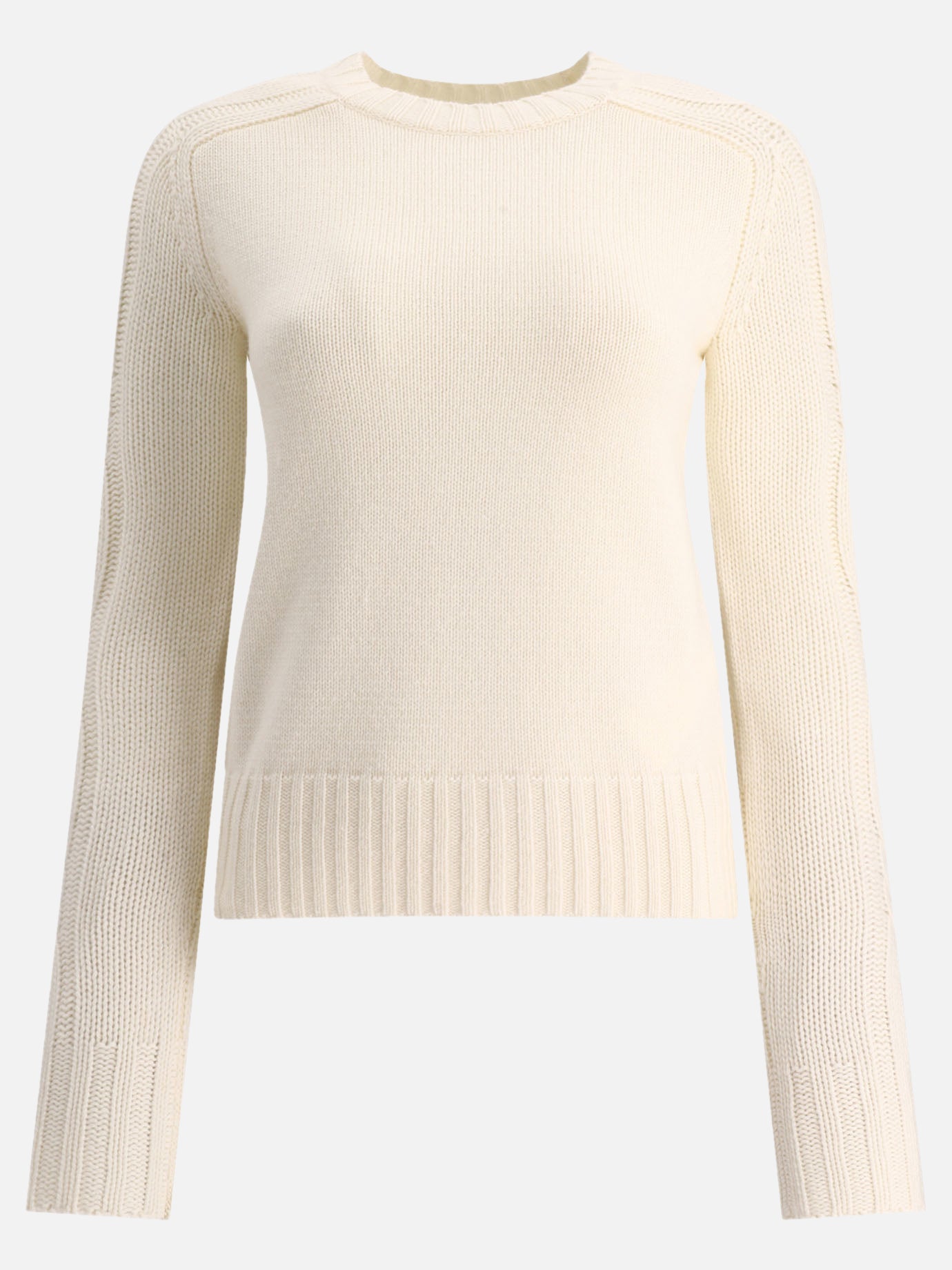 Maglioni girocollo 100% cashmere  Bianco - Max Mara Donna | PDP | VIETTI Online Store | Zoom-Modal

