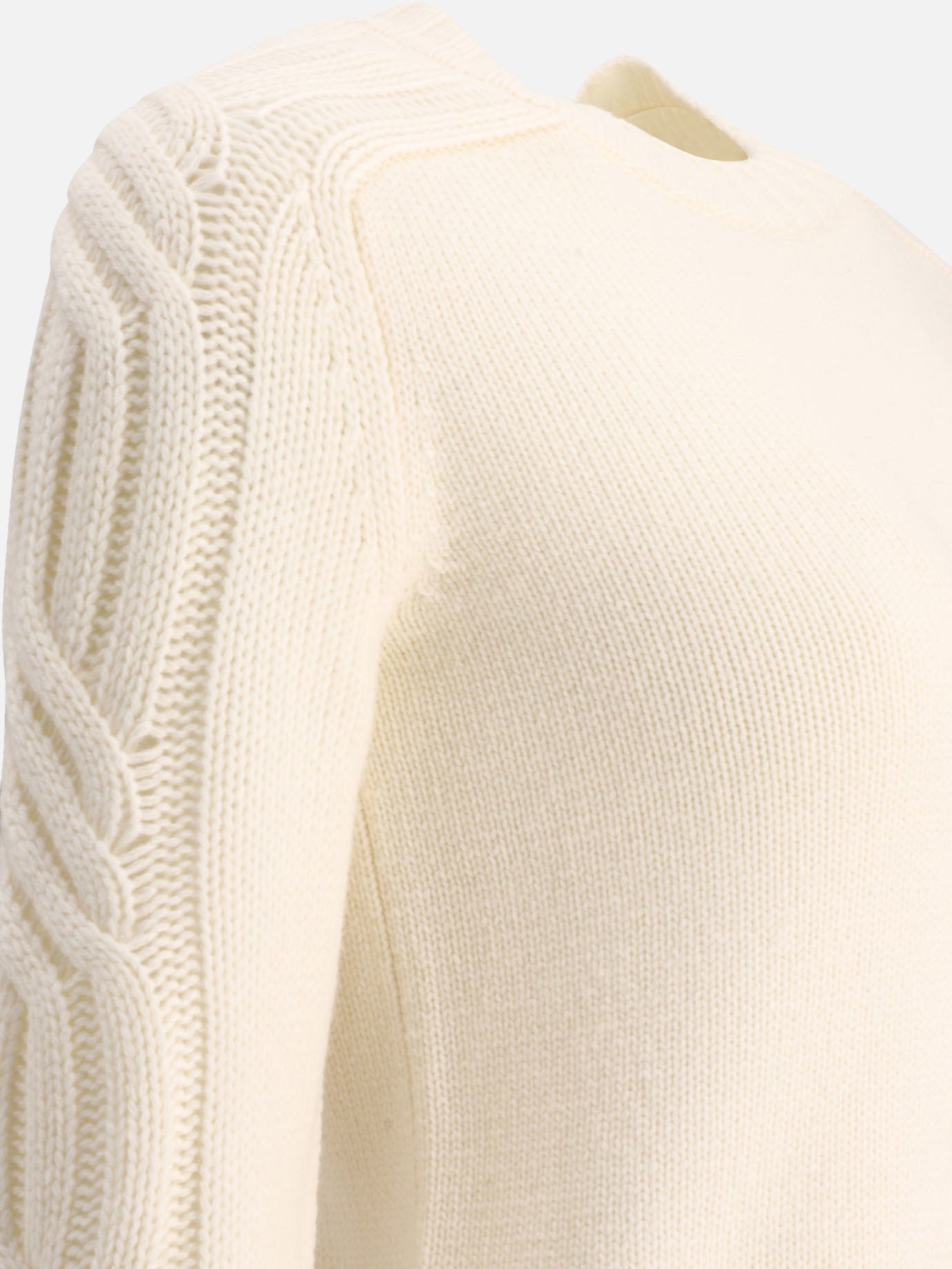 Maglioni girocollo 100% cashmere  Bianco - Max Mara Donna | PDP | VIETTI Online Store | thumbnail_4