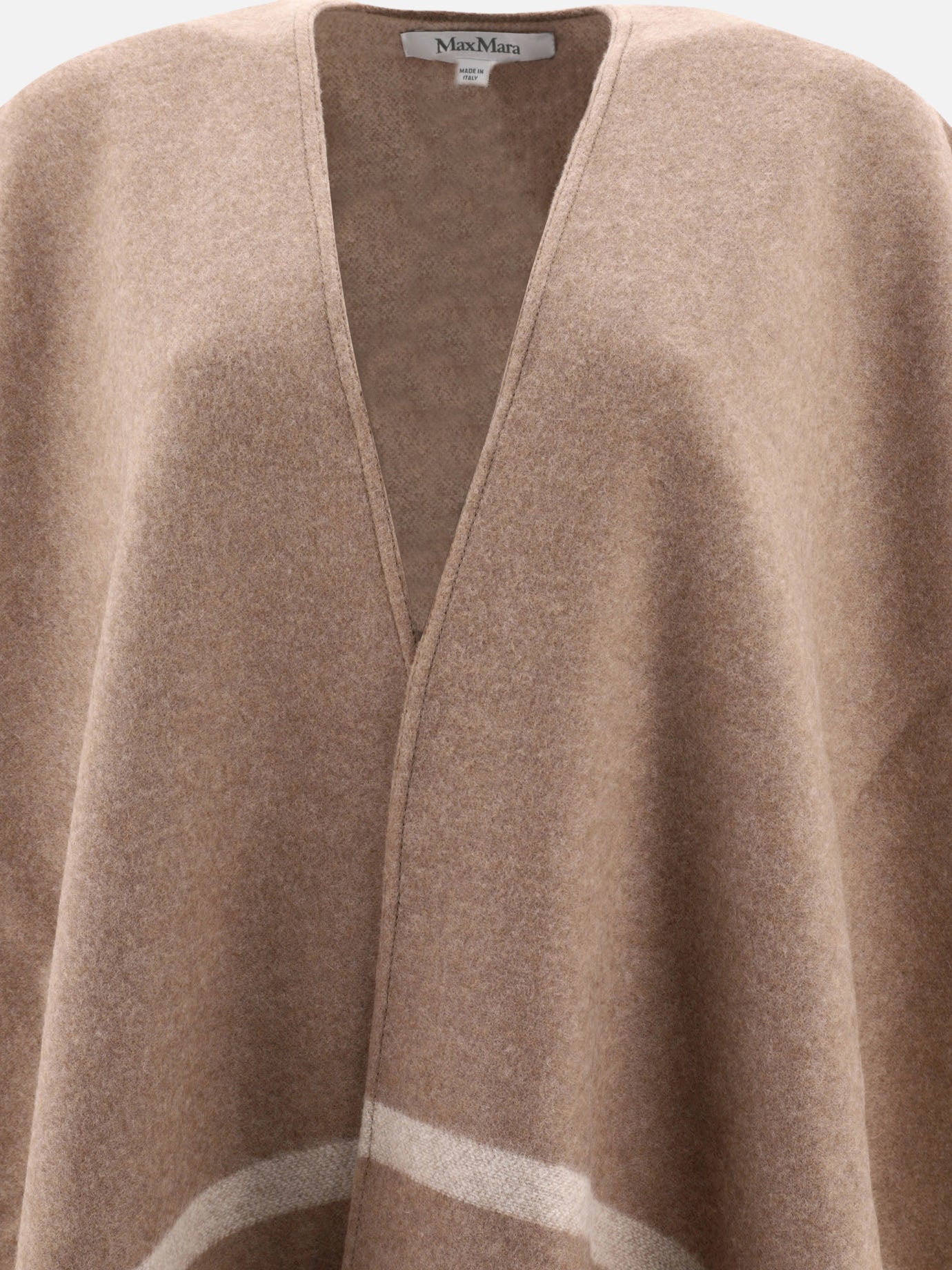 Mantelle 100% wool  Beige - Max Mara Donna | PDP | VIETTI Online Store | thumbnail_3