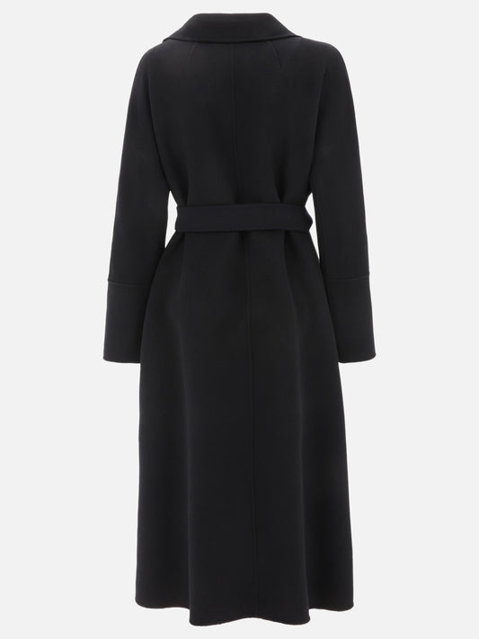 Cappotti lunghi 100% virgin wool  Nero - Max Mara S Donna | PLP | VIETTI Online Store | 2
