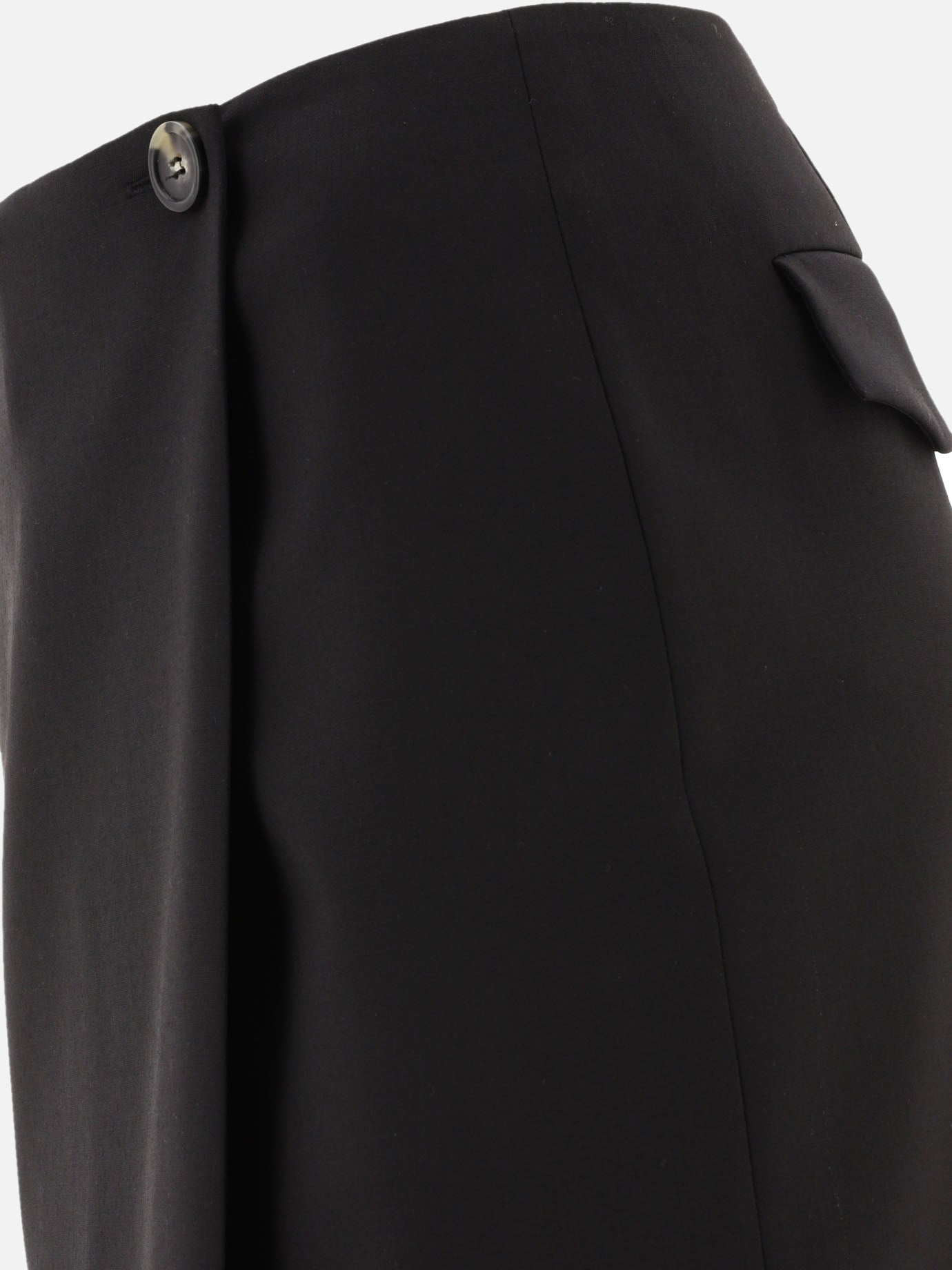 Minigonne 100% virgin wool  Nero - Max Mara Sportmax Donna | PDP | VIETTI Online Store | thumbnail_3