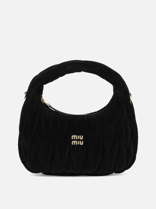 Borse piccole 100% velvet  Nero - Miu Miu Donna | PLP | VIETTI Online Store 
