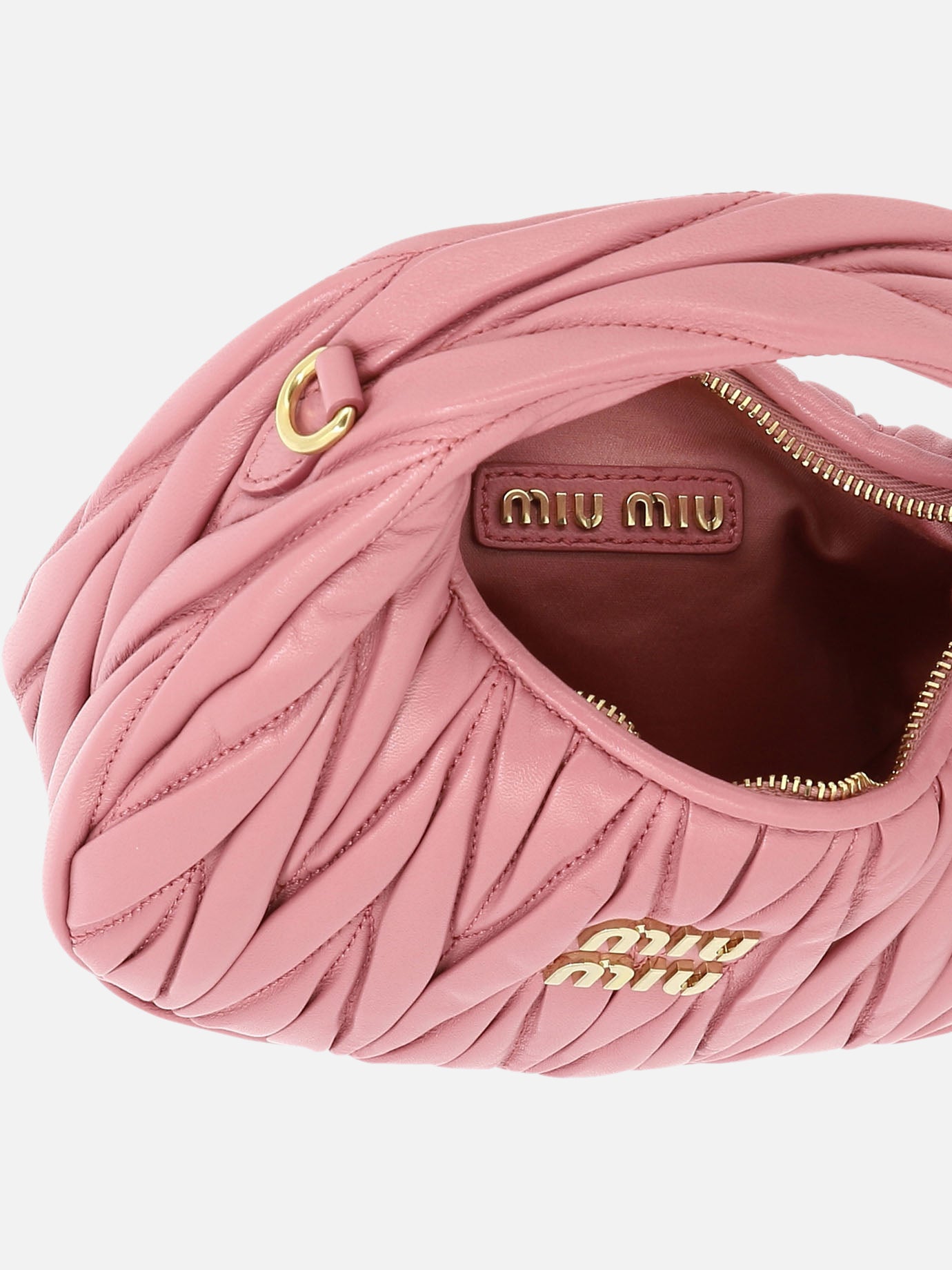Borse piccole Logo  Rosa - Miu Miu Donna | PDP | VIETTI Online Store | thumbnail_5