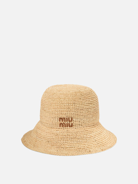 MiuMiu★Technical fabric bucket hat Miu Miu Technical Fabric Bucket Hat - Blue/Burgundy