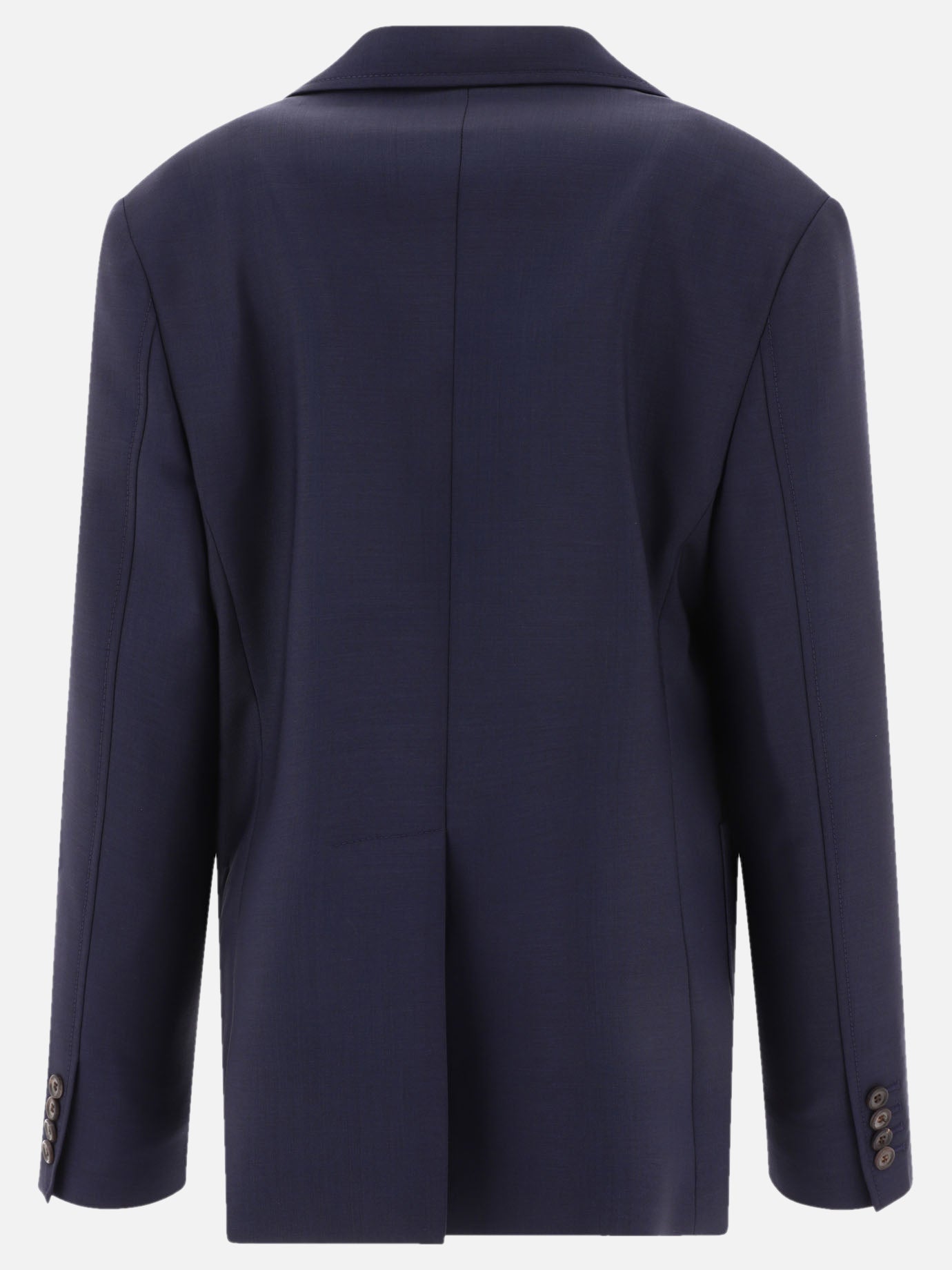 Blazer 100% wool  Blu - Miu Miu Donna | PDP | VIETTI Online Store | thumbnail_2