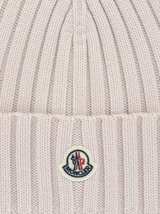 Berretti 100% virgin wool  Rosa - Moncler Donna | PLP | VIETTI Online Store | 2

