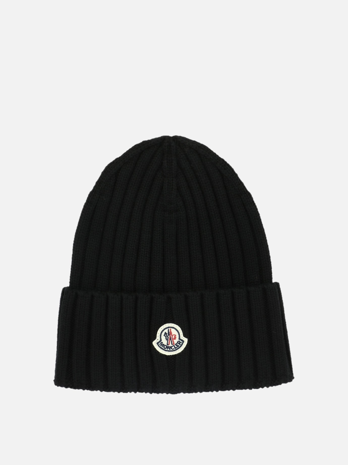 Berretti 100% virgin wool  Nero - Moncler Donna | PDP | VIETTI Online Store | thumbnail