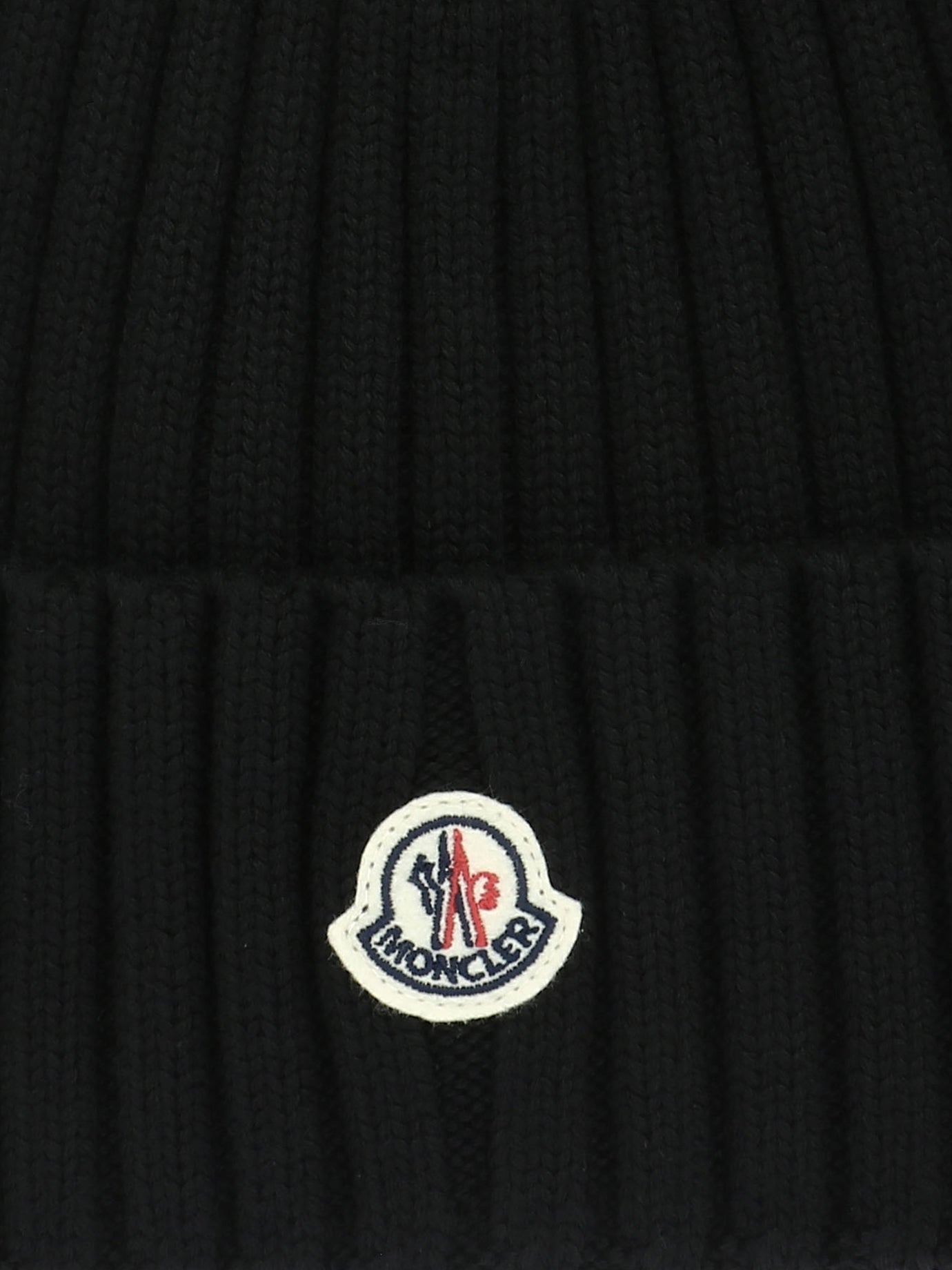 Berretti 100% virgin wool  Nero - Moncler Donna | PDP | VIETTI Online Store | thumbnail_2