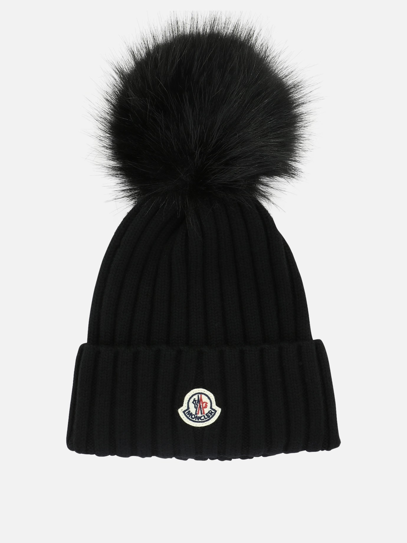 Berretti 100% virgin wool  Nero - Moncler Donna | PDP | VIETTI Online Store | thumbnail