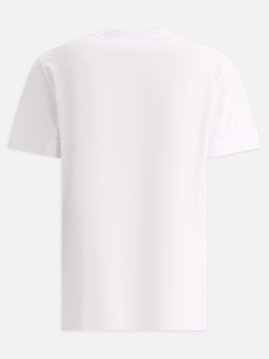 T-shirt girocollo 100% cotton  Bianco - Moncler Uomo | PLP | VIETTI Online Store | 2
