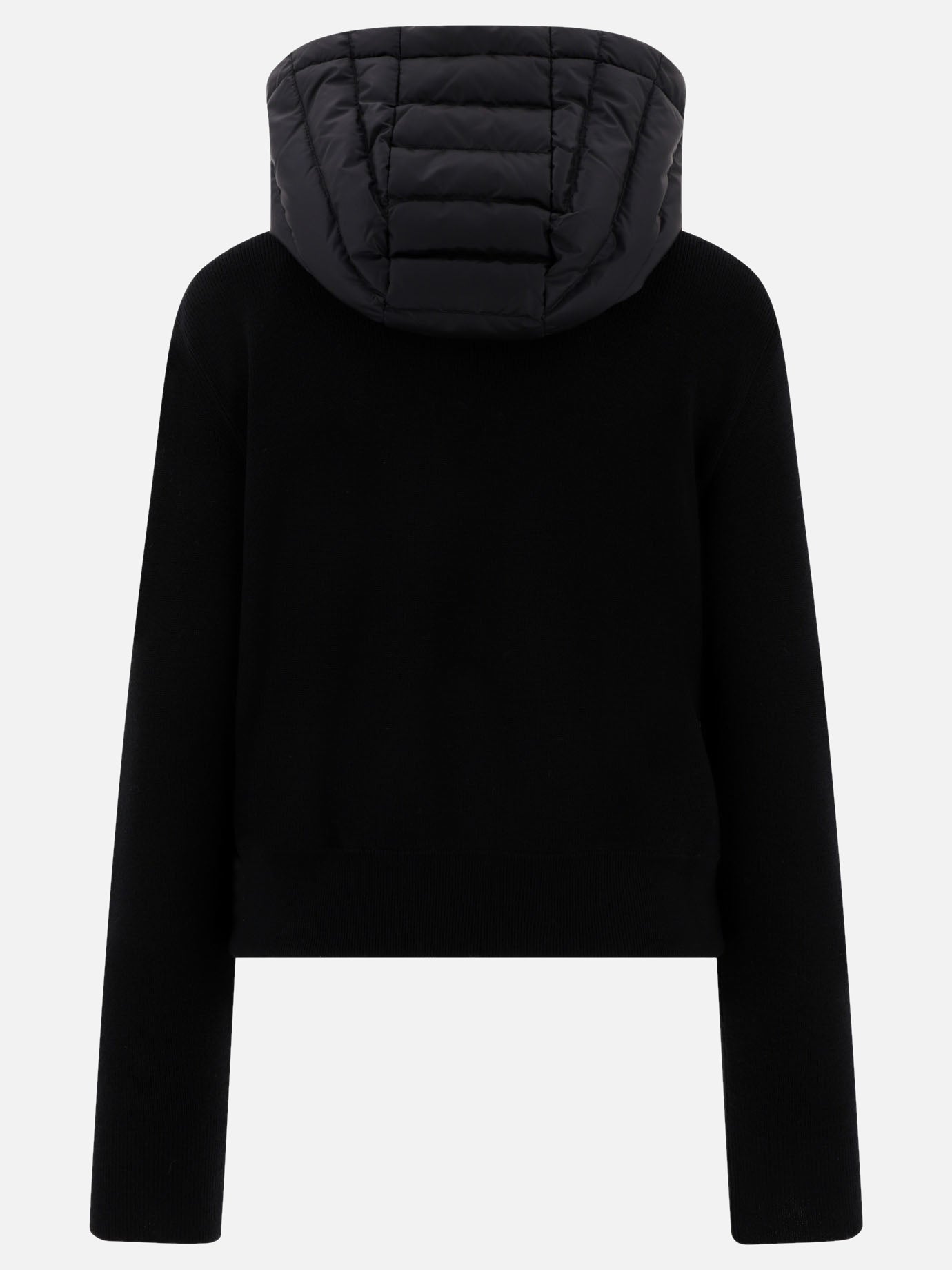 Piumini corti 100% polyamide - Padding: down and feathers  Nero - Moncler Donna | PDP | VIETTI Online Store | thumbnail_2