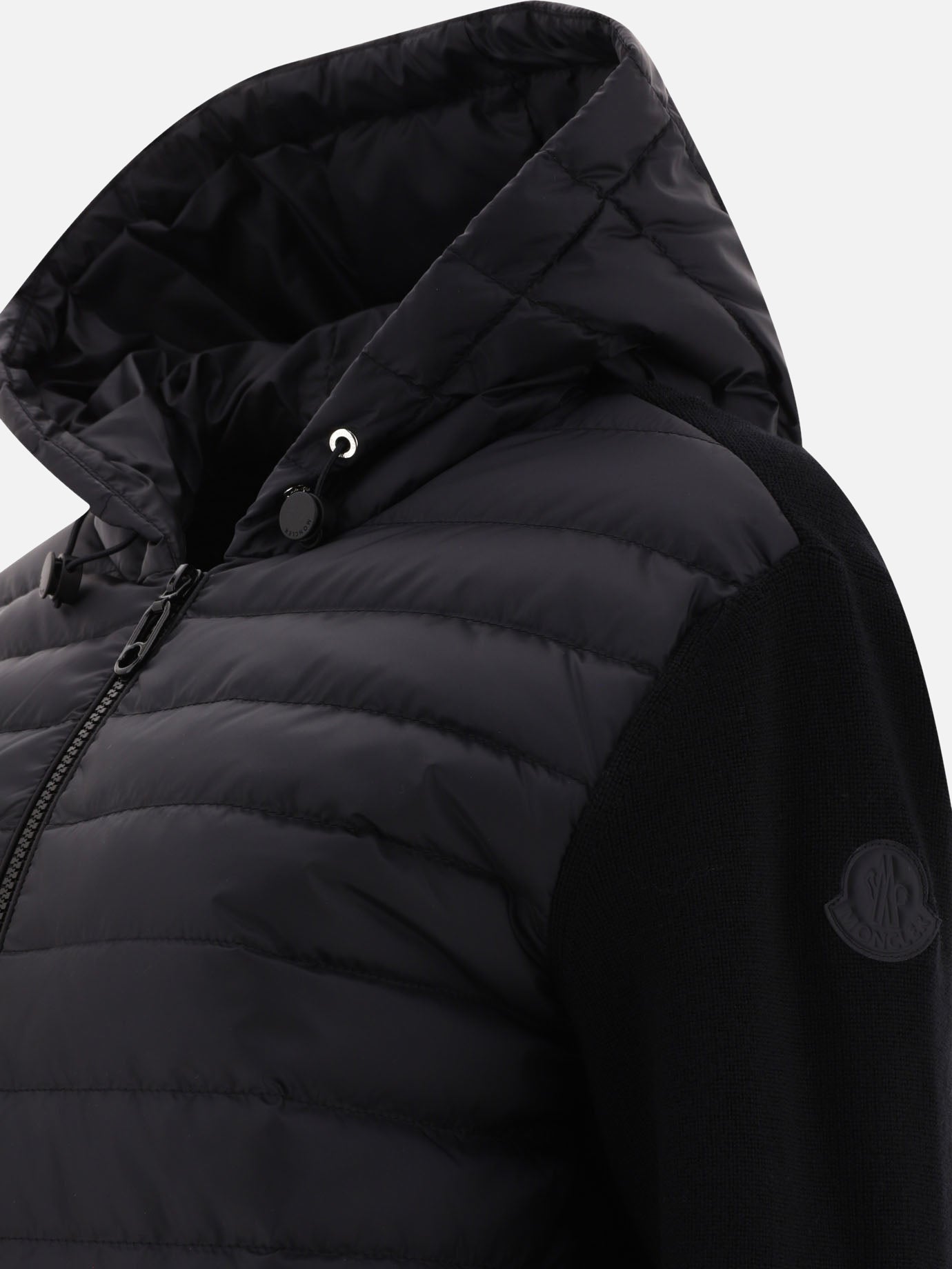 Piumini corti 100% polyamide - Padding: down and feathers  Nero - Moncler Donna | PDP | VIETTI Online Store | Zoom-Modal_4
