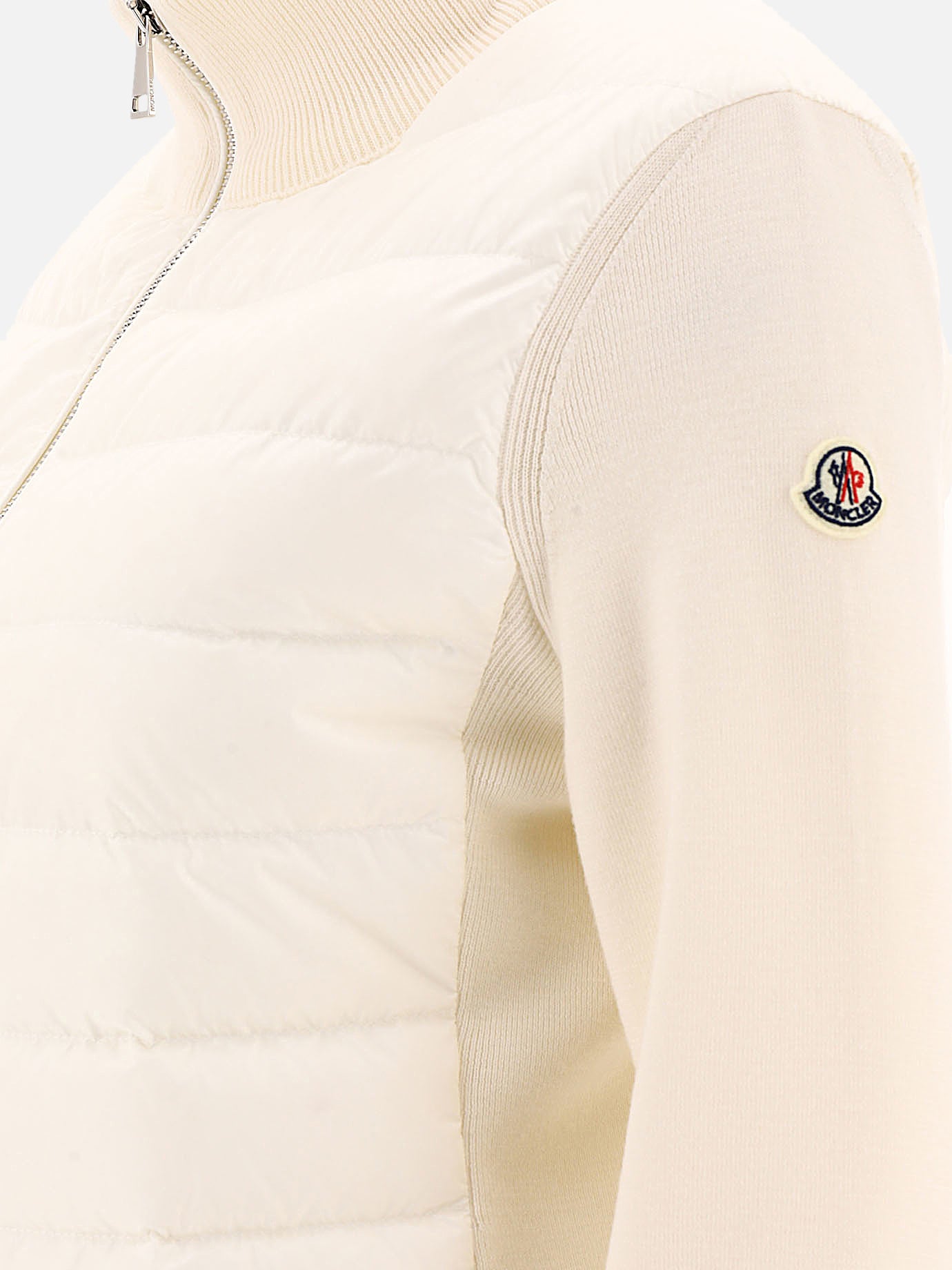 Piumini corti 100% polyamide - Padding: down and feathers  Bianco - Moncler Donna | PDP | VIETTI Online Store | thumbnail_4