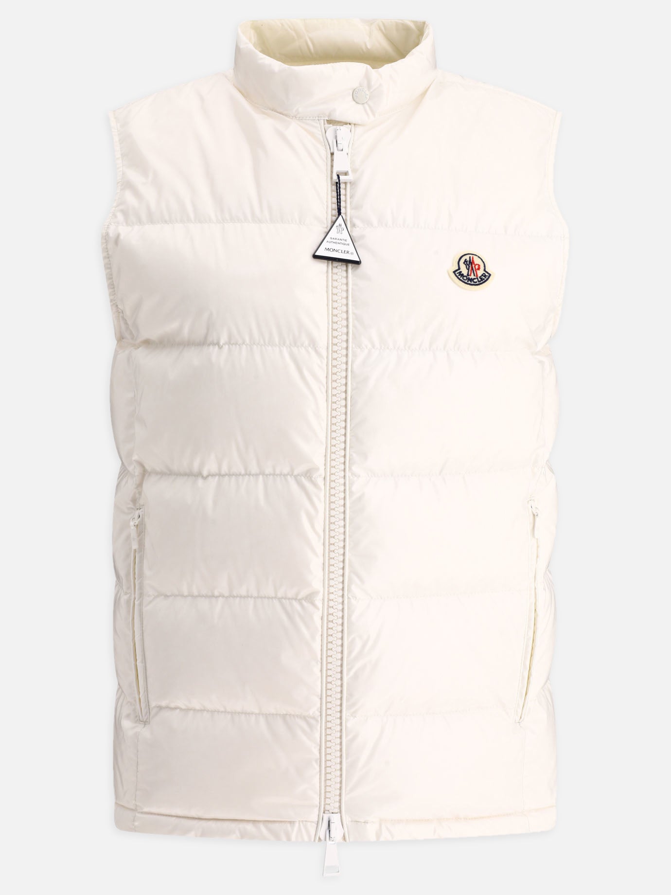 Giacche smanicate 100% polyamide - Padding: down and feathers  Bianco - Moncler Donna | PDP | VIETTI Online Store | thumbnail