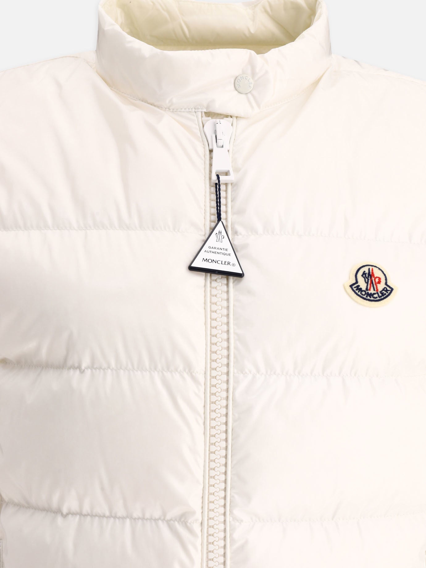 Giacche smanicate 100% polyamide - Padding: down and feathers  Bianco - Moncler Donna | PDP | VIETTI Online Store | thumbnail_3