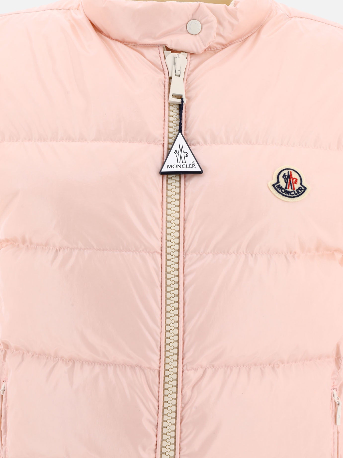 Giacche smanicate 100% polyamide - Padding: down and feathers  Rosa - Moncler Donna | PDP | VIETTI Online Store | thumbnail_3