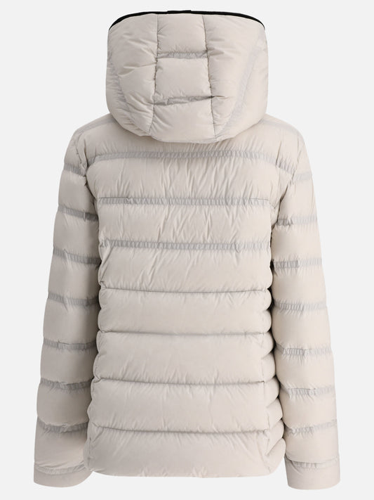 Piumini corti 85% polyamide 15% elastane - Padding: down and feathers  Bianco - Moncler Donna | PLP | VIETTI Online Store | 2
