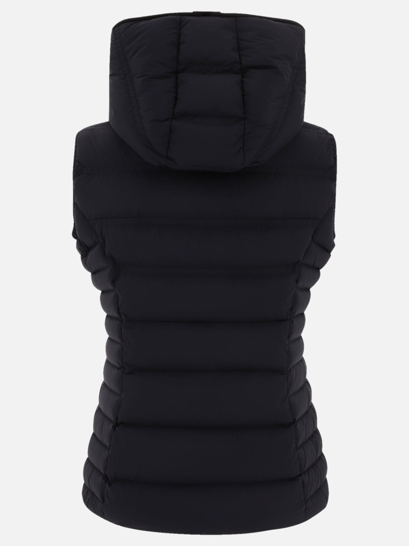 Giacche smanicate 85% polyamide 15% elastane - Padding: down and feathers  Nero - Moncler Donna | PDP | VIETTI Online Store | thumbnail_2