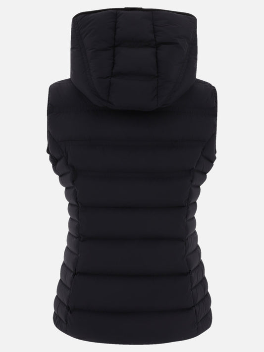 Giacche smanicate 85% polyamide 15% elastane - Padding: down and feathers  Nero - Moncler Donna | PLP | VIETTI Online Store | 2
