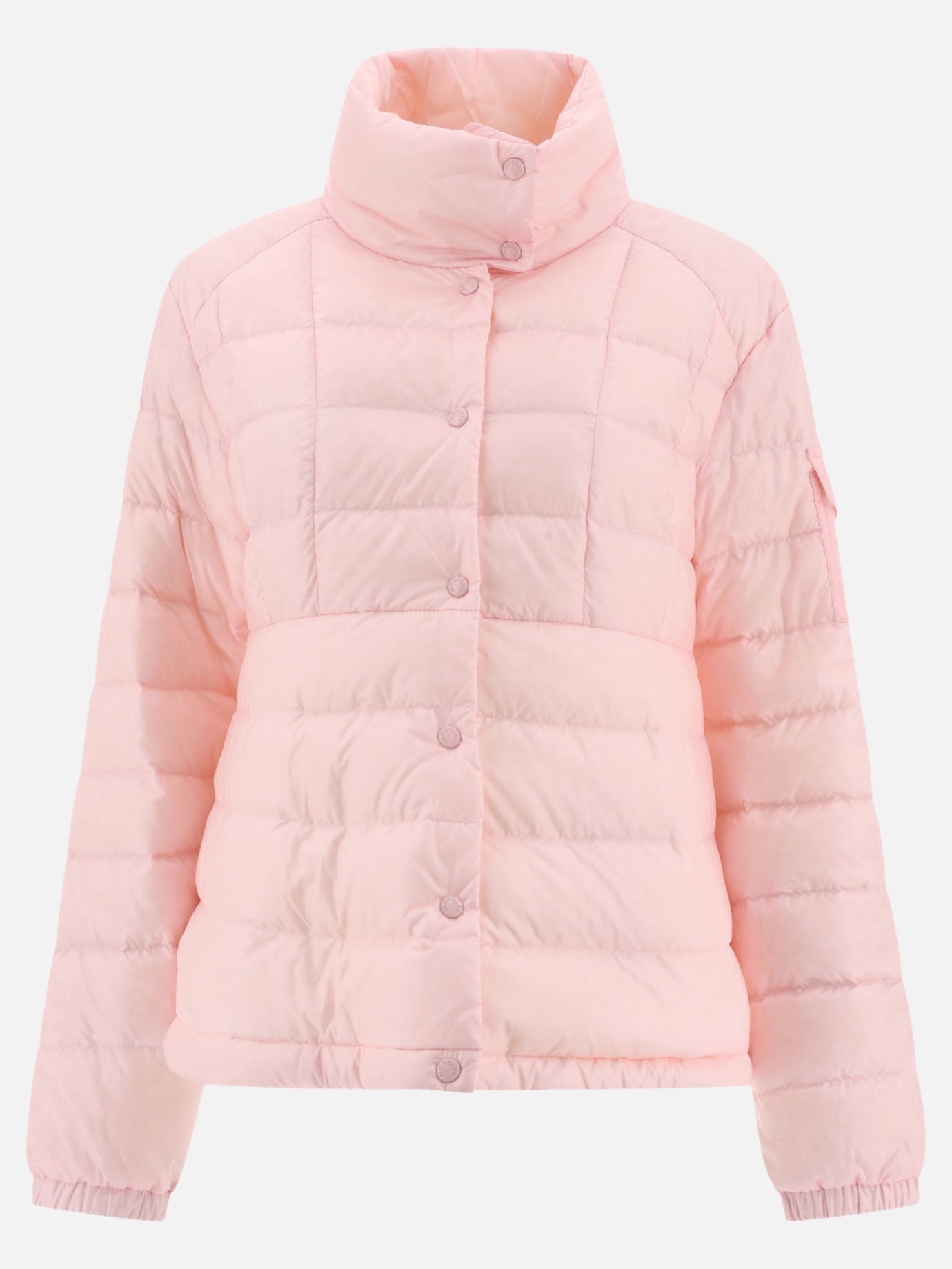 Piumini corti 100% polyamide - Padding: down and feathers  Rosa - Moncler Donna | PDP | VIETTI Online Store | thumbnail