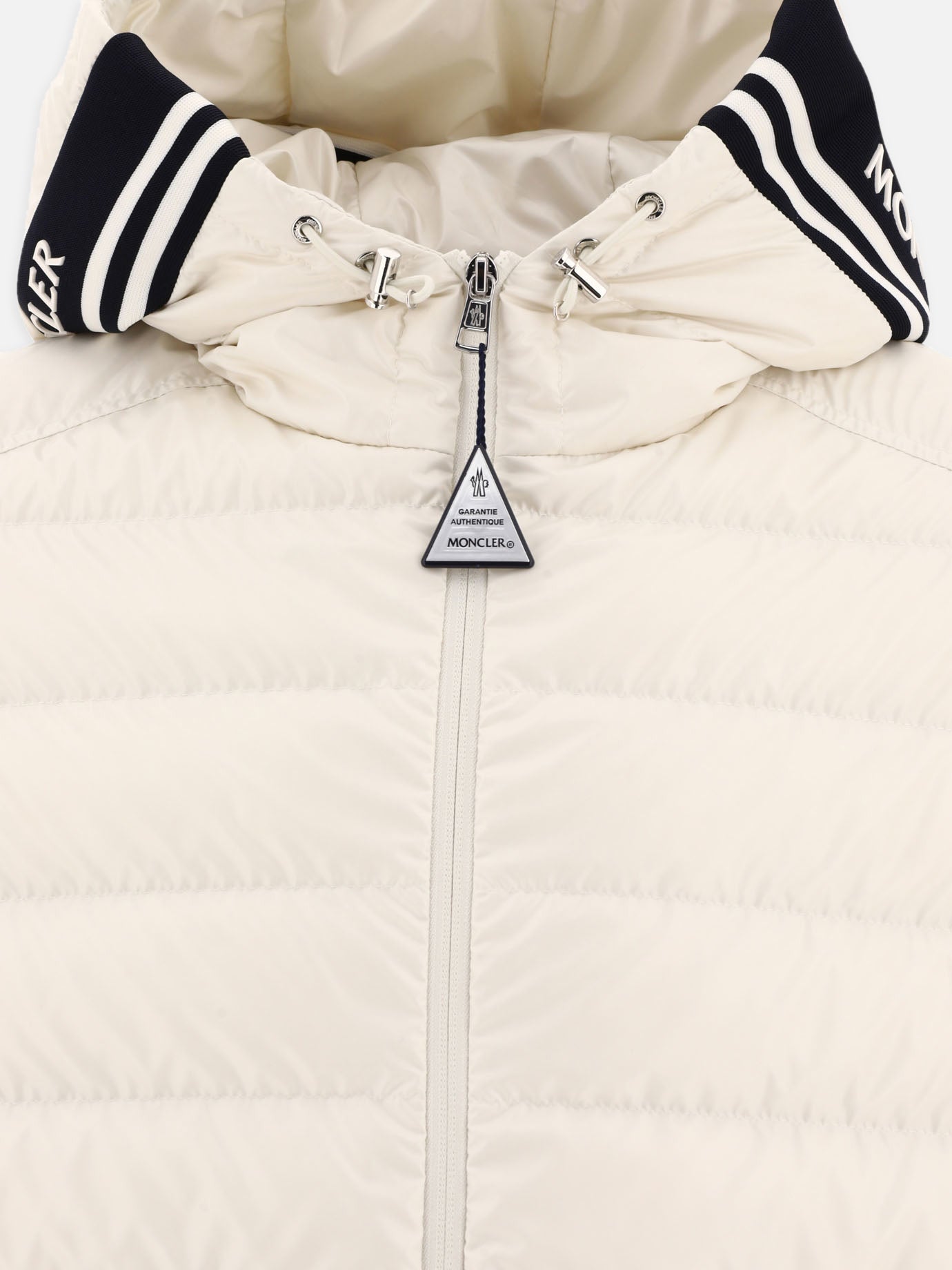 Piumini corti 100% polyester - Padding: down and feathers  Bianco - Moncler Uomo | PDP | VIETTI Online Store | thumbnail_3