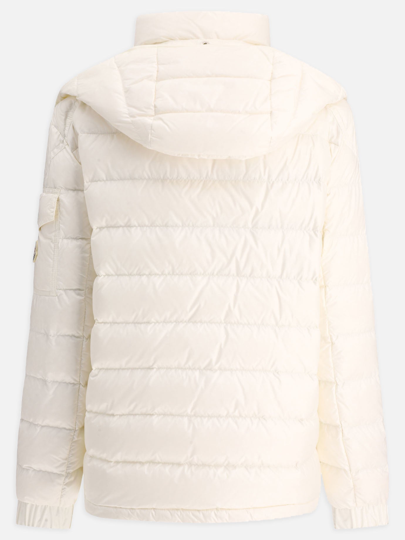 Piumini corti 100% polyamide - Padding: down and feathers  Bianco - Moncler Donna | PDP | VIETTI Online Store | thumbnail_2