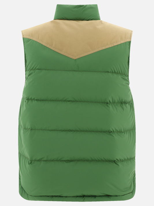 Giacche smanicate 100% polyamide - Padding: down and feathers  Verde - Moncler Grenoble Uomo | PLP | VIETTI Online Store | 2
