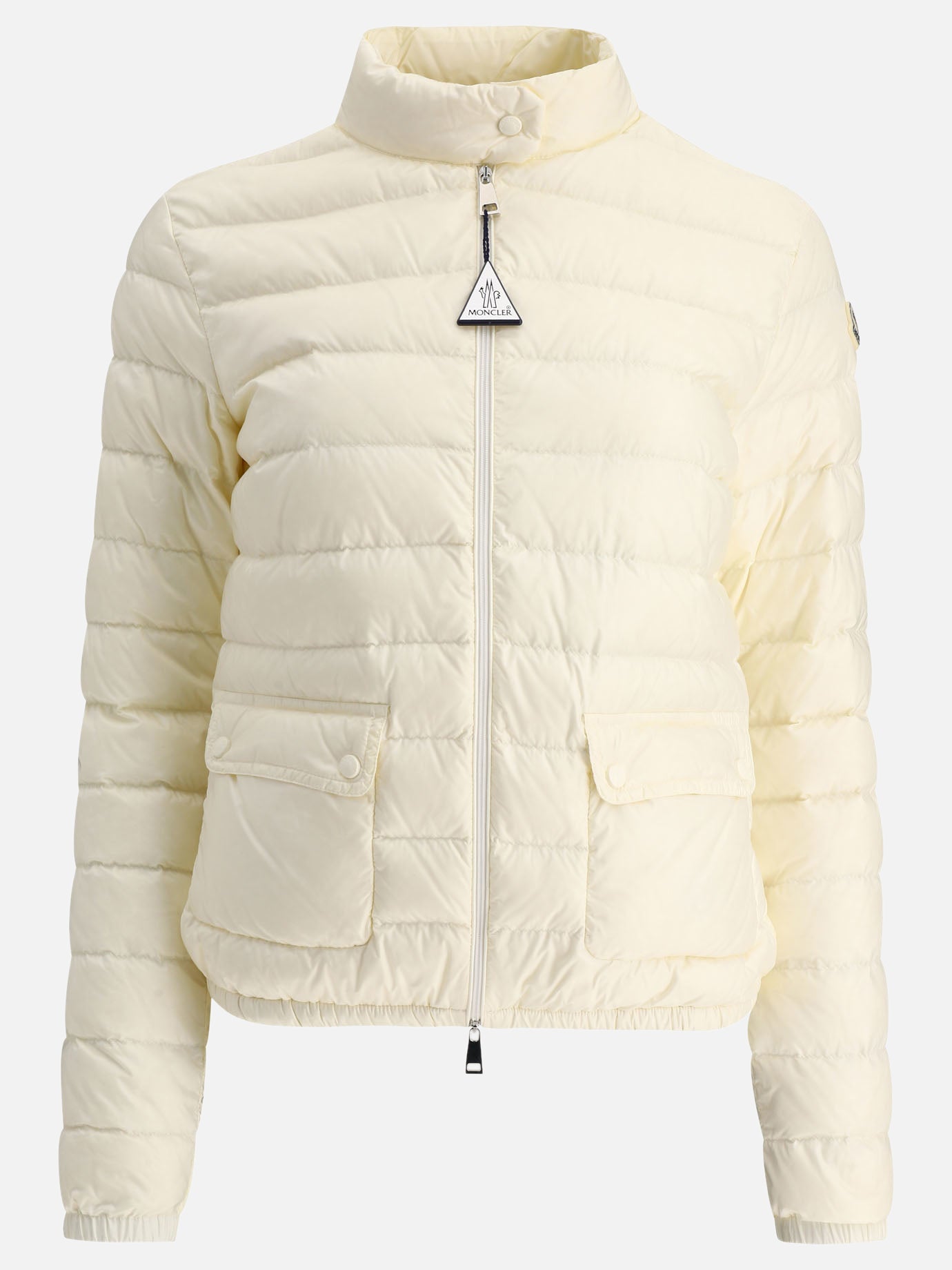 Piumini corti Logo  Bianco - Moncler Donna | PDP | VIETTI Online Store | thumbnail